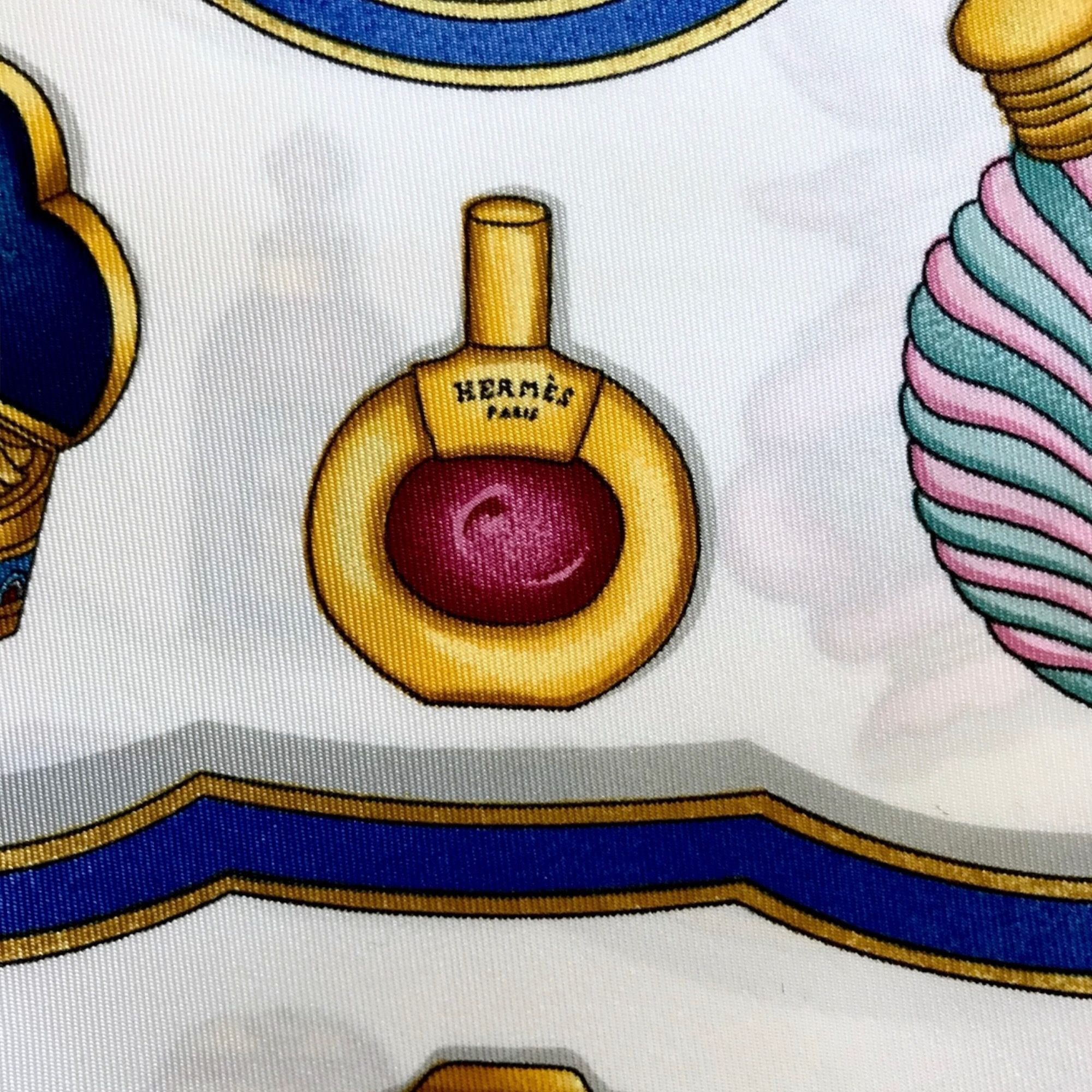 Hermes × Vintage Hermès Silk Scarf - "Qu'importe le Flacon..." by Catherine B Size ONE SIZE - 4 Thumbnail