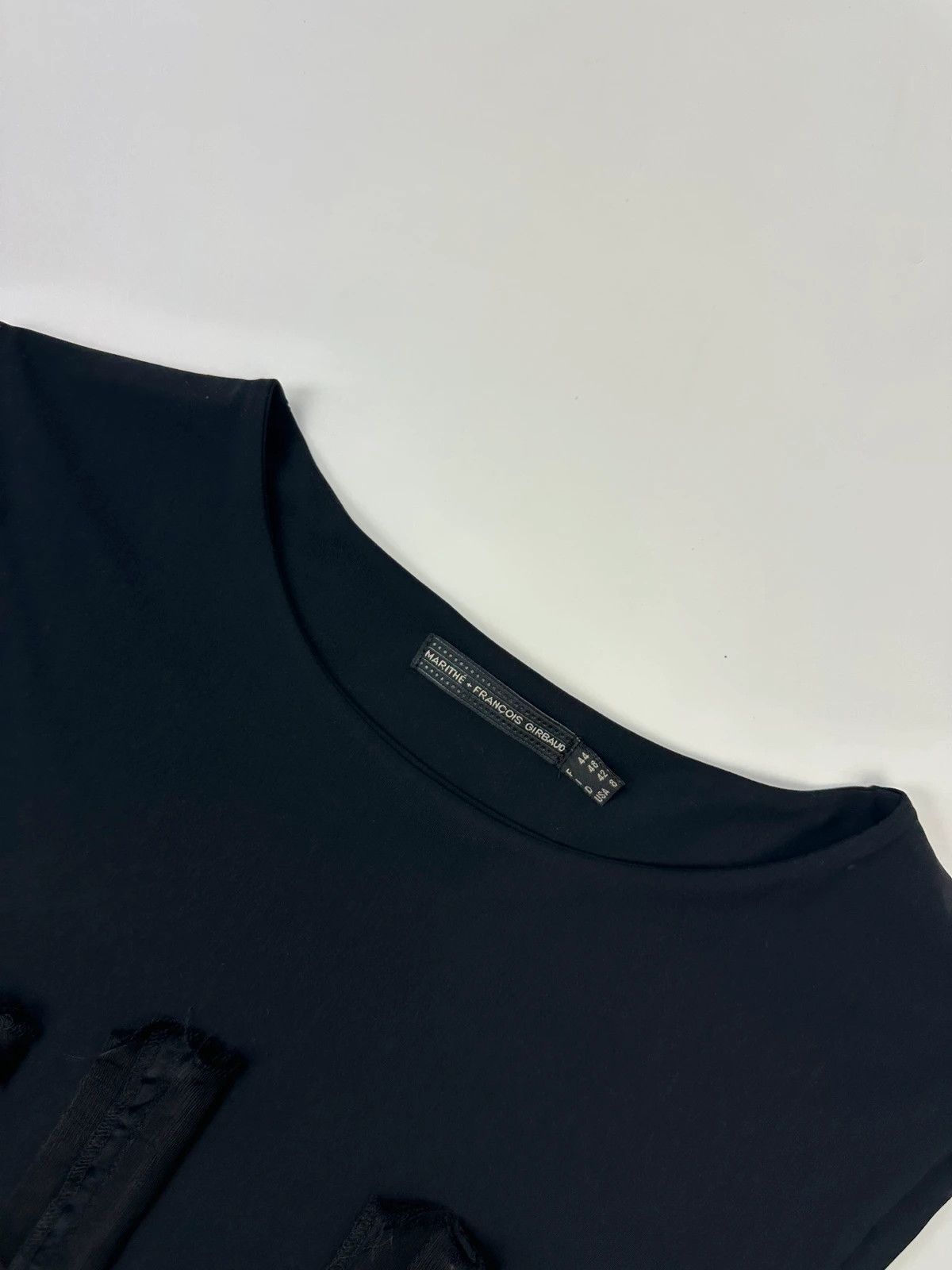 Marithe + Francois Girbaud Marithé + François Girbaud Dark Navy Double Layer Tank Top Size L / US 10 / IT 46 - 2 Thumbnail