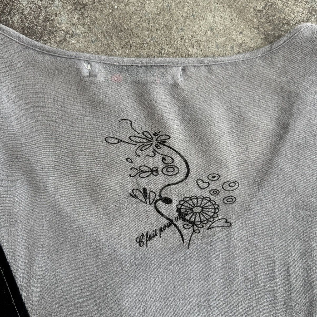 20471120 × Japanese Brand C’Fait Pour Vous Paris Vintage Avant Garde Dress Size L / US 10 / IT 46 - 12 Thumbnail