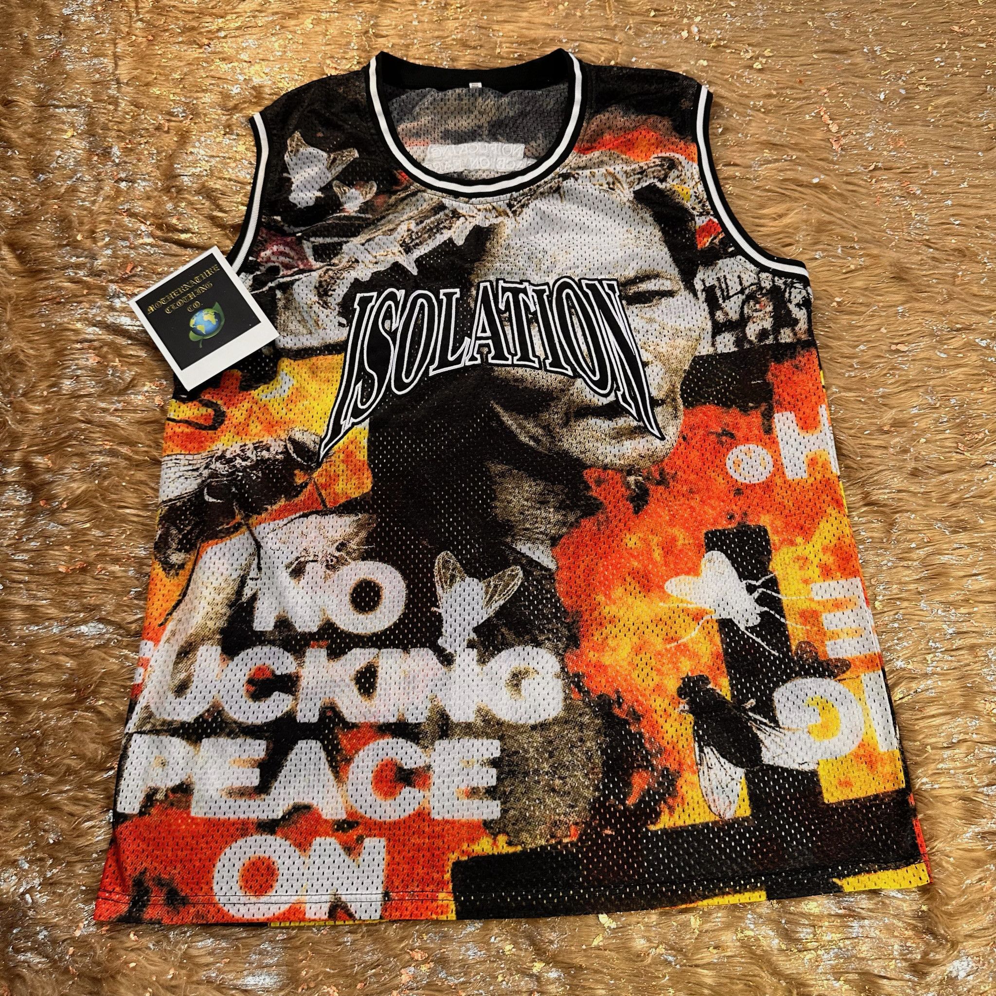Other ICONIC "NO PEACE ON EARTH" MURAL JERSEY Size US M / EU 48-50 / 2 - 1 Thumbnail