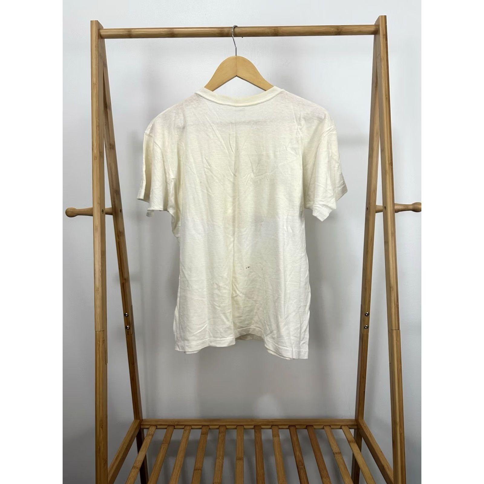 Champion VTG 60s Champion Running Man Middleton Physical Ed Worn Thin T-Shirt XL White Mens Shirts 60s Champion Shirt XL White Mens Size US XL / EU 56 / 4 - 2 Thumbnail