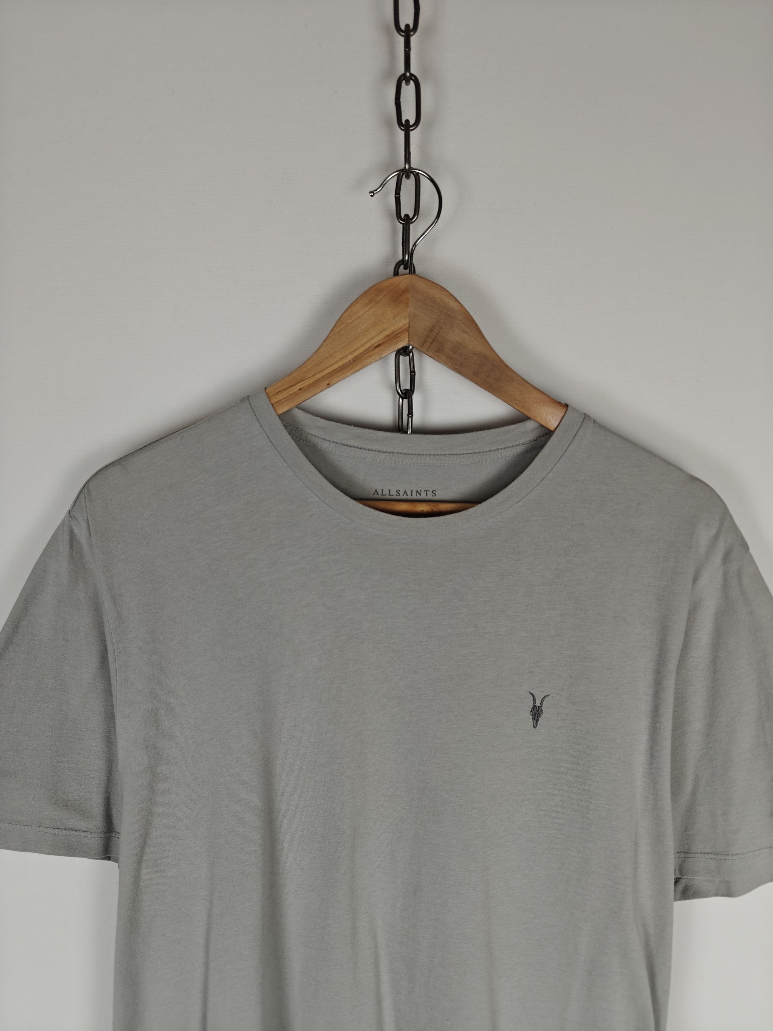 Allsaints Allsaints T-Shirt Brace Tonic Crew Tee Gray Logo size XL Size US XL / EU 56 / 4 - 2 Thumbnail