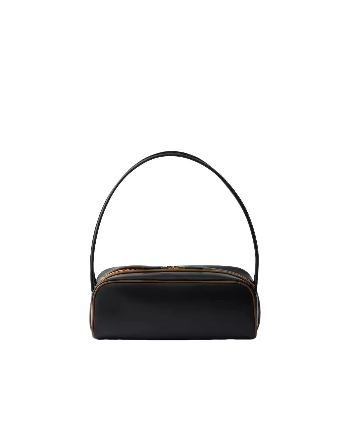 Prada PRADA Swing Blk/Haz Lthr Shoulder Bag New/Auth Size ONE SIZE - 3 Thumbnail