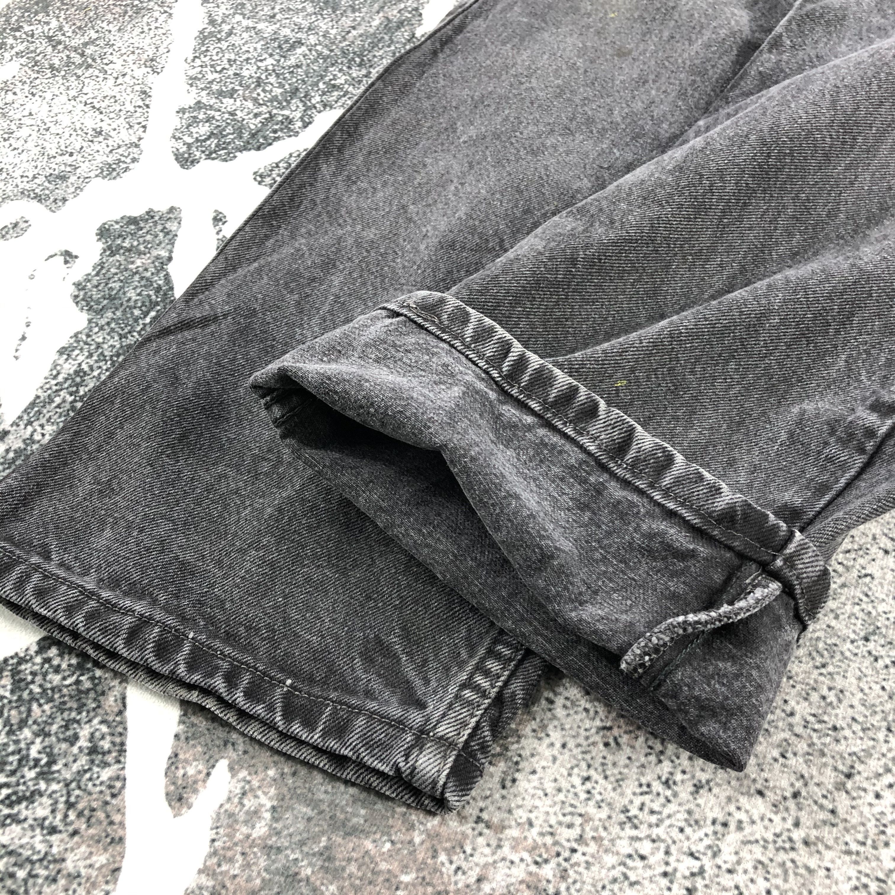 Levi's Vintage Levi's 505 Jeans Faded Black Denim KJ1054 Size US 32 / EU 48 - 7 Thumbnail