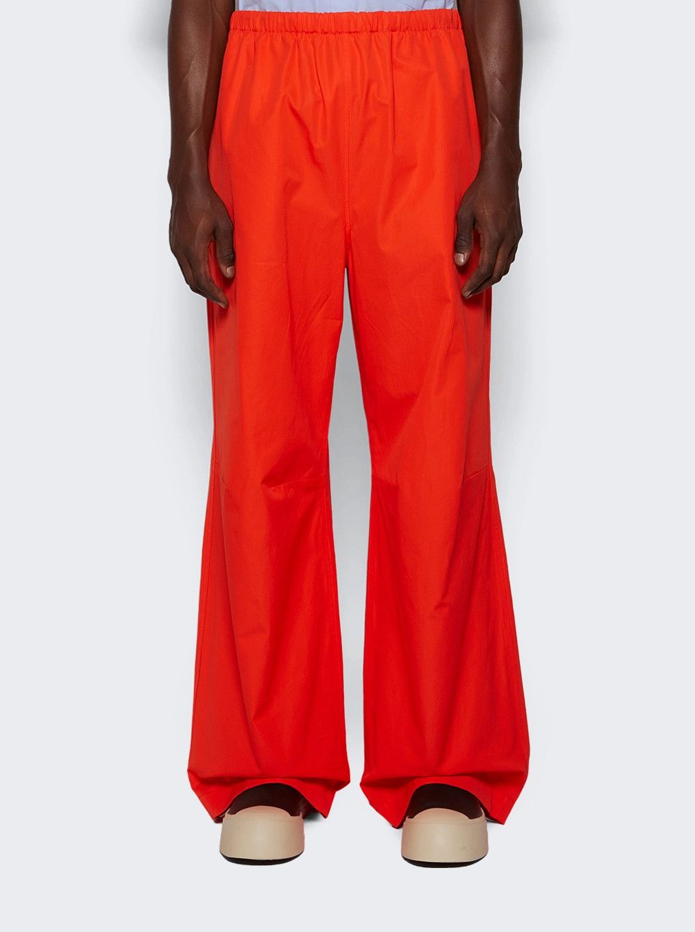 Gucci o1loc1c0925 Cotton Poplin Skater Pant in Red Size US 30 / EU 46 - 2 Thumbnail