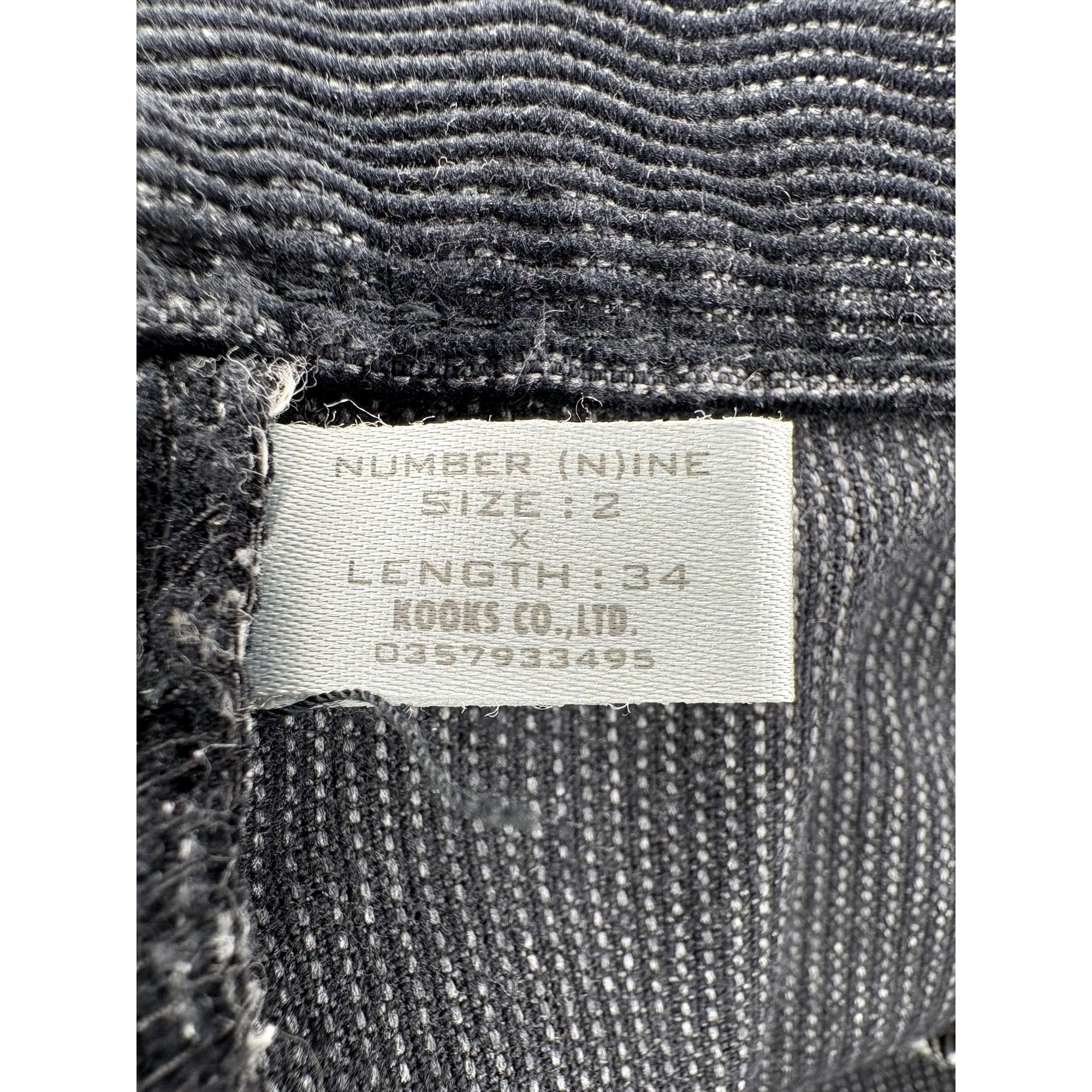 Number (N)ine ♚ Number (N)ine AW00 Corduroy Pants ♚ Size US 29 - 3 Thumbnail