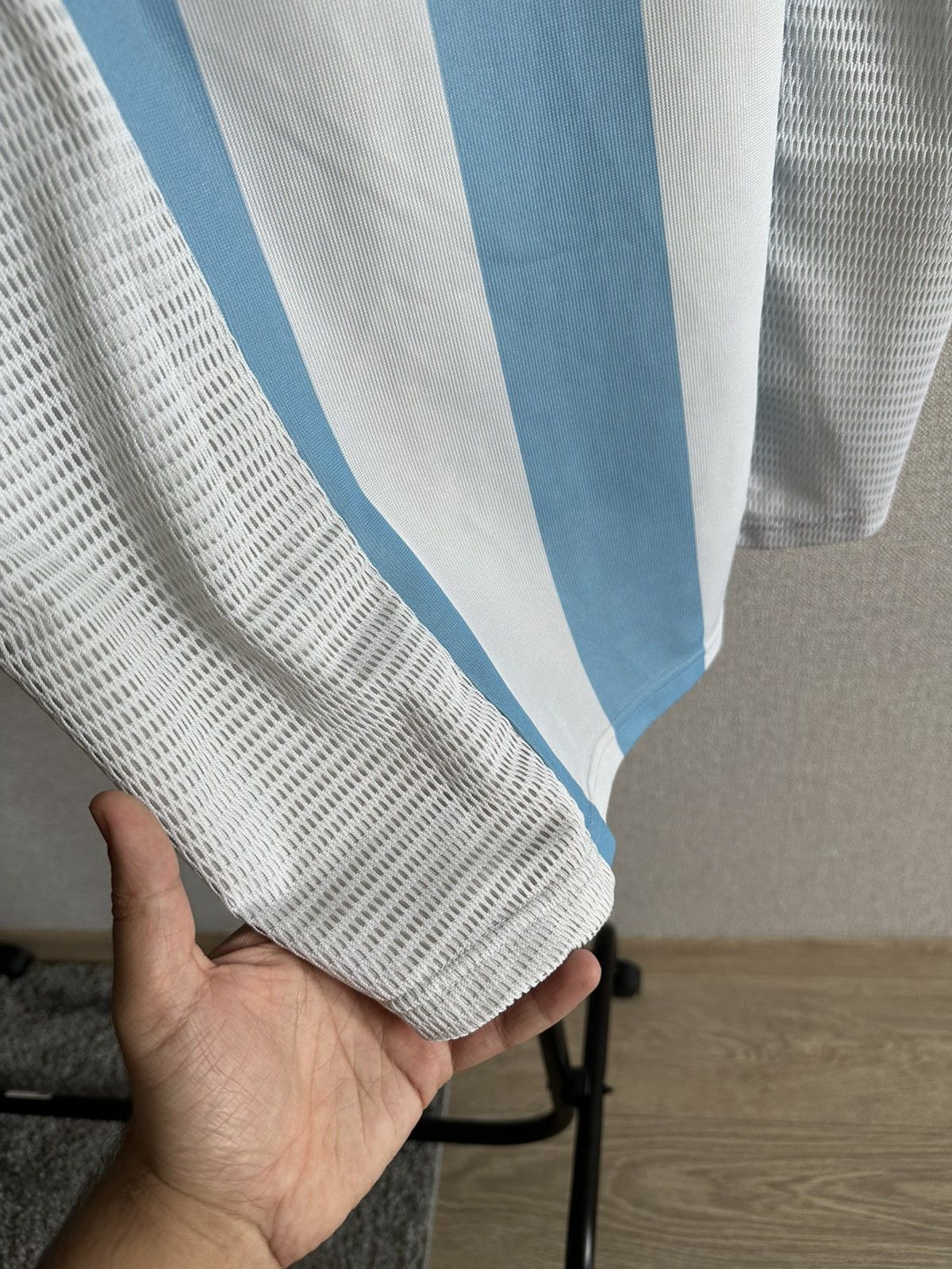 Adidas 2002 Adidas Argentina National Team Vintage Home Jersey Size US L / EU 52-54 / 3 - 23 Thumbnail