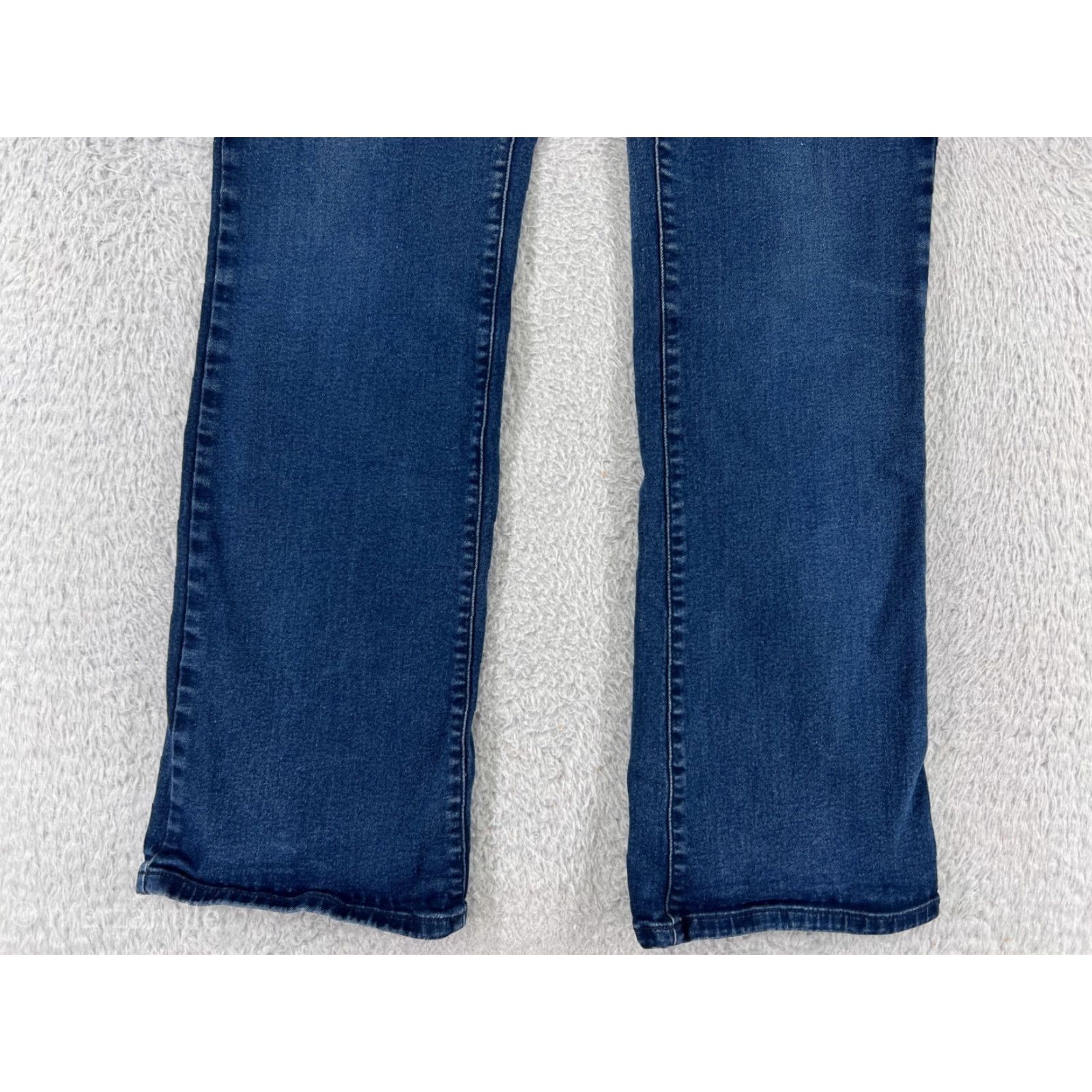 CO Roebuck and Co Jeans Womens 14 Blue Denim Bootcut Cotton Stretch Western Size 36" / US 14 / IT 50 - 7 Thumbnail