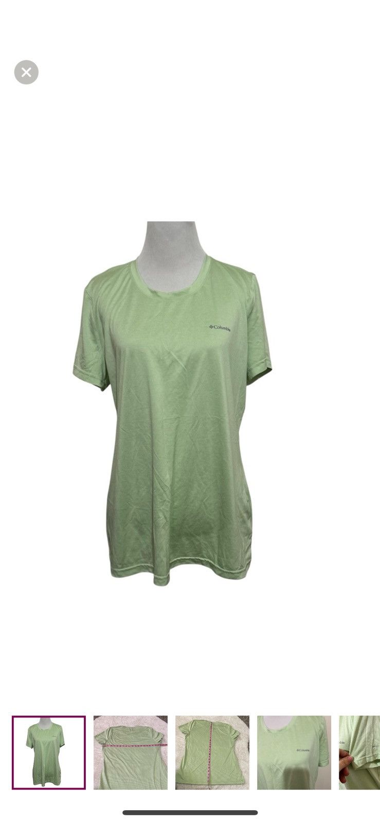 Columbia Columbia Omni wick large athletic tee Size L / US 10 / IT 46 - 1 Thumbnail