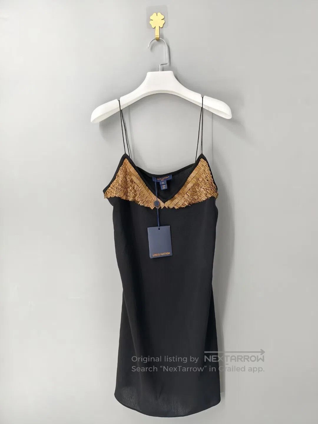 Louis Vuitton Louis Vuitton Slip Dress with Metal Embellishments| Size XS / US 0-2 / IT 36-38 - 1 Thumbnail