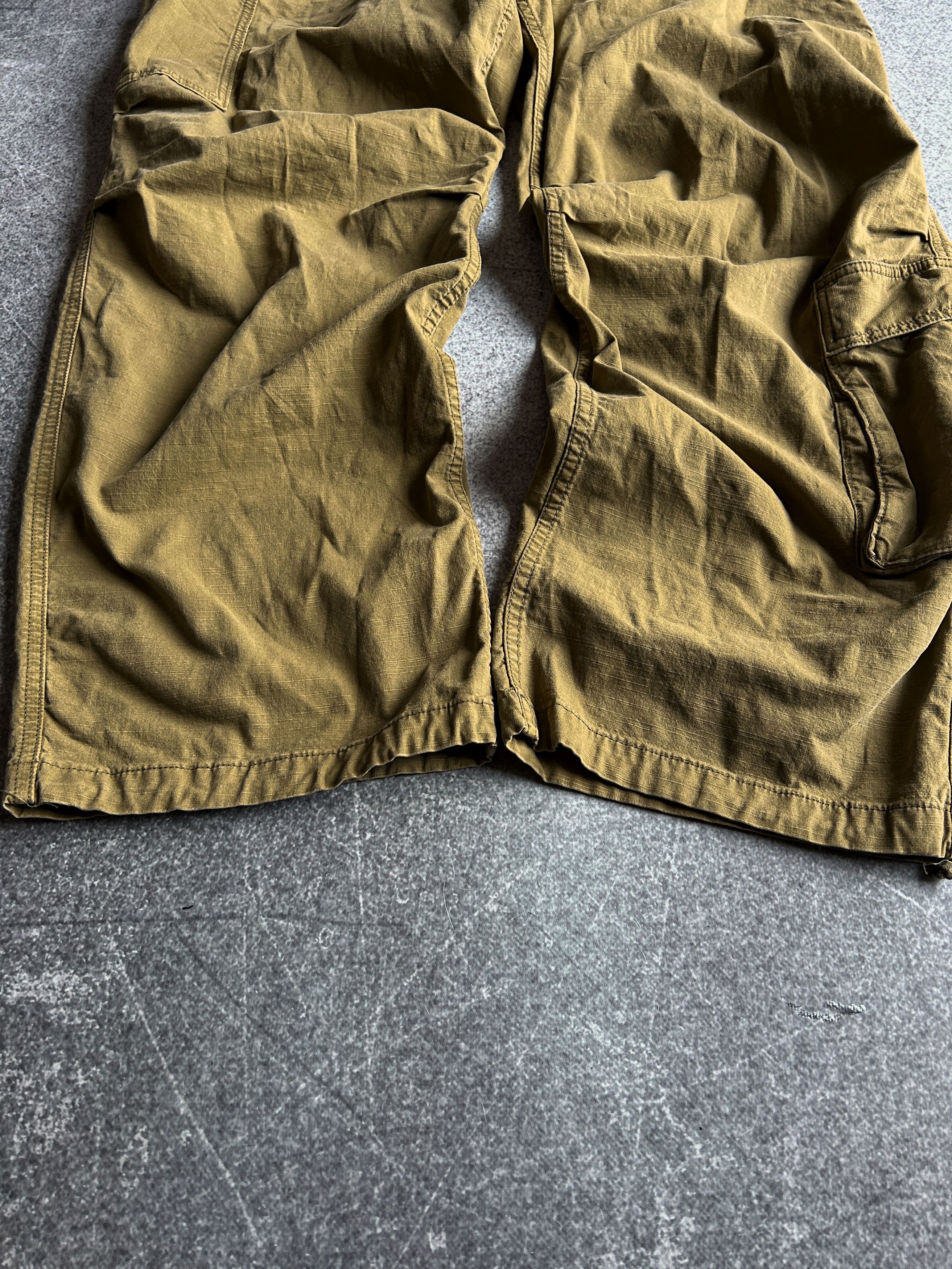 Japanese Brand VTG Rick Owens Junya Watanabe Style Washed Cargo Jeans 90s Size US 34 / EU 50 - 3 Thumbnail