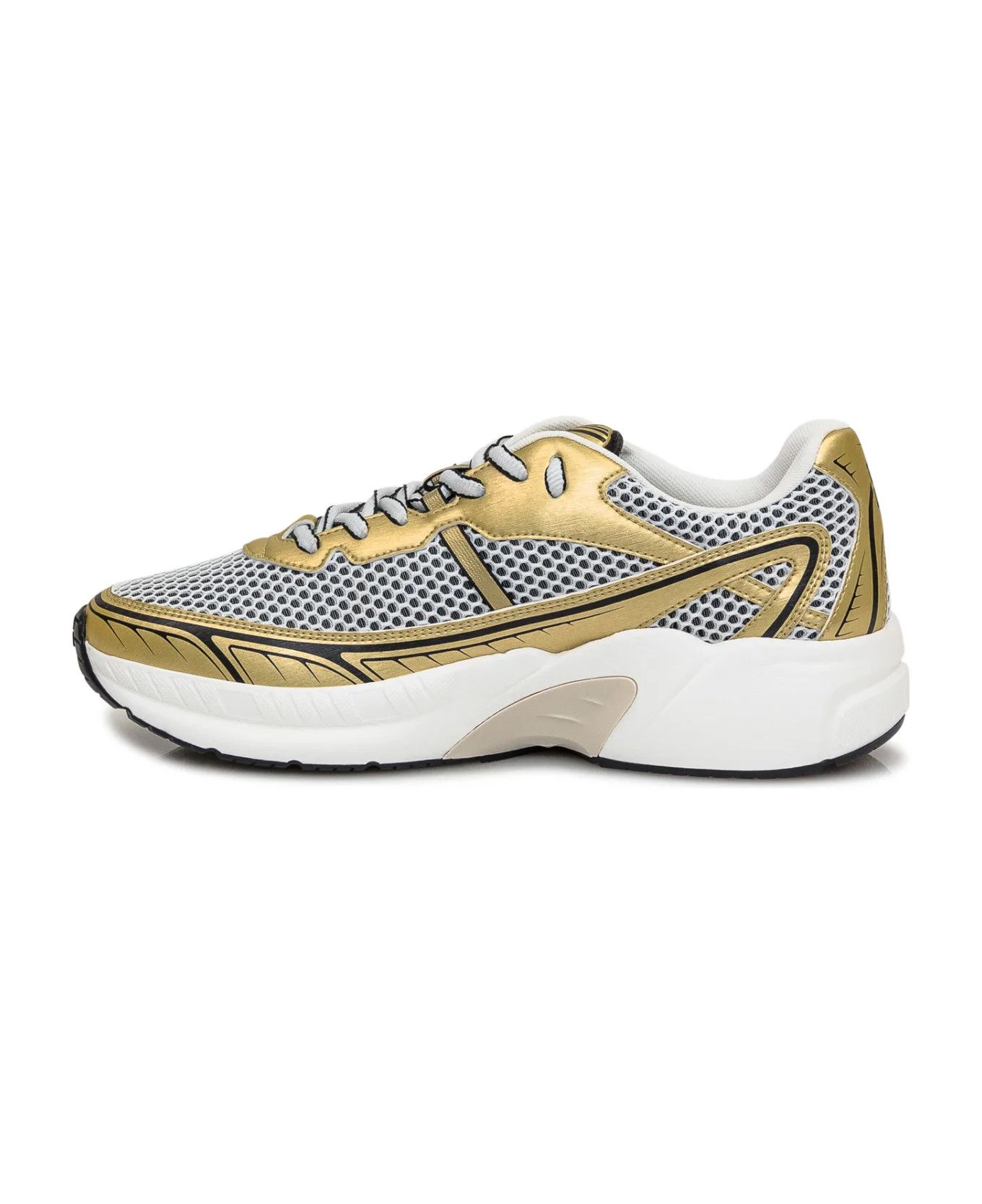 Givenchy o1n1vont0326 Nfnty-52 Runners in Golden/White Size US 6.5 / EU 39-40 - 2 Thumbnail