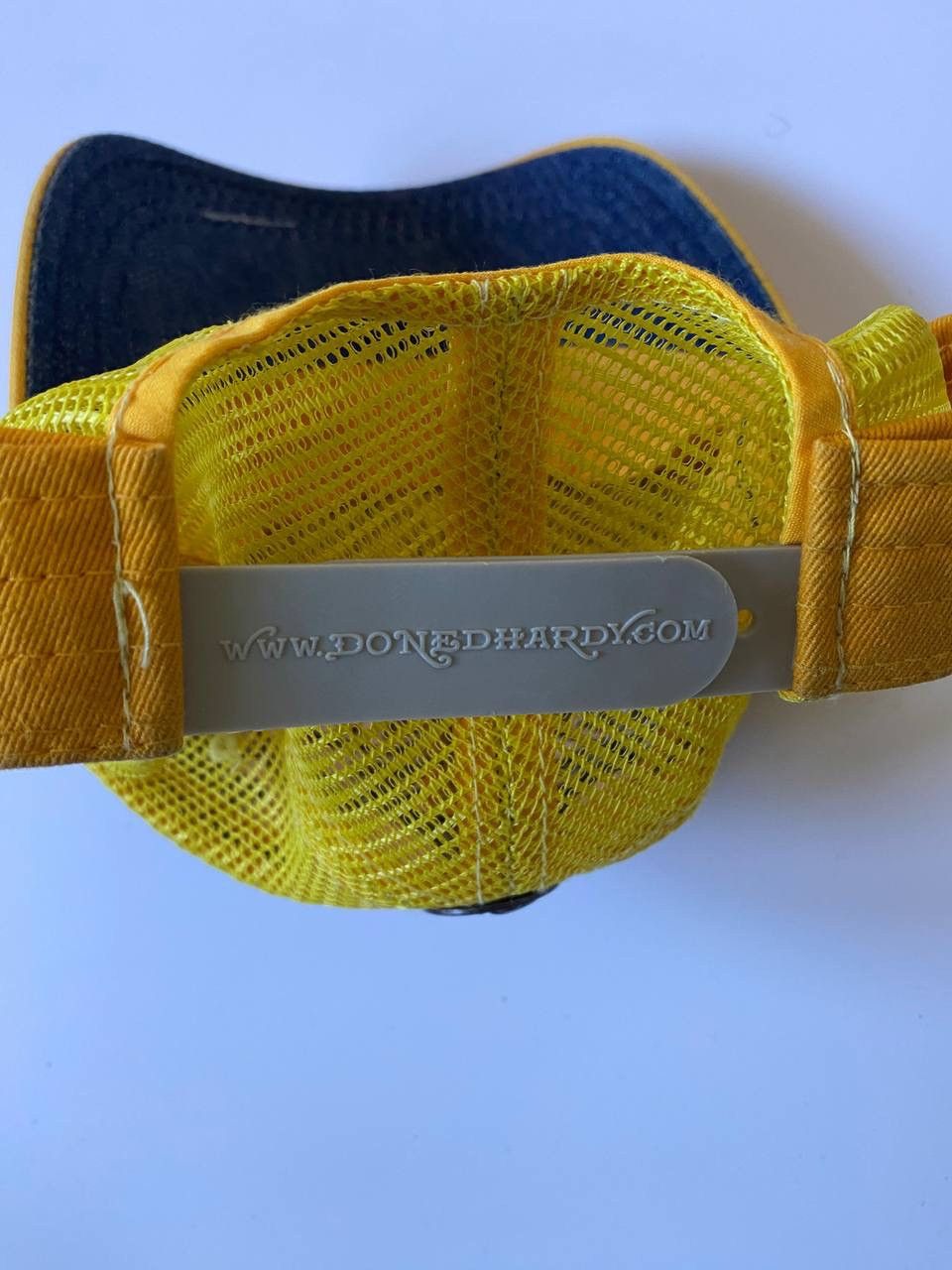 Christian Audigier Vintage Y2K ED Hardy skull yellow cap Size ONE SIZE - 7 Thumbnail