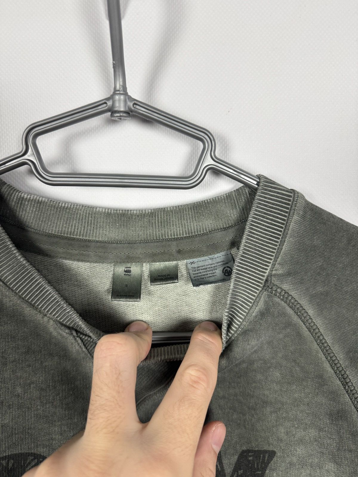 G-Star G-Star Raw Daefera Cropped R SW Sweatshirt Pullover Size S Size S / US 4 / IT 40 - 9 Thumbnail