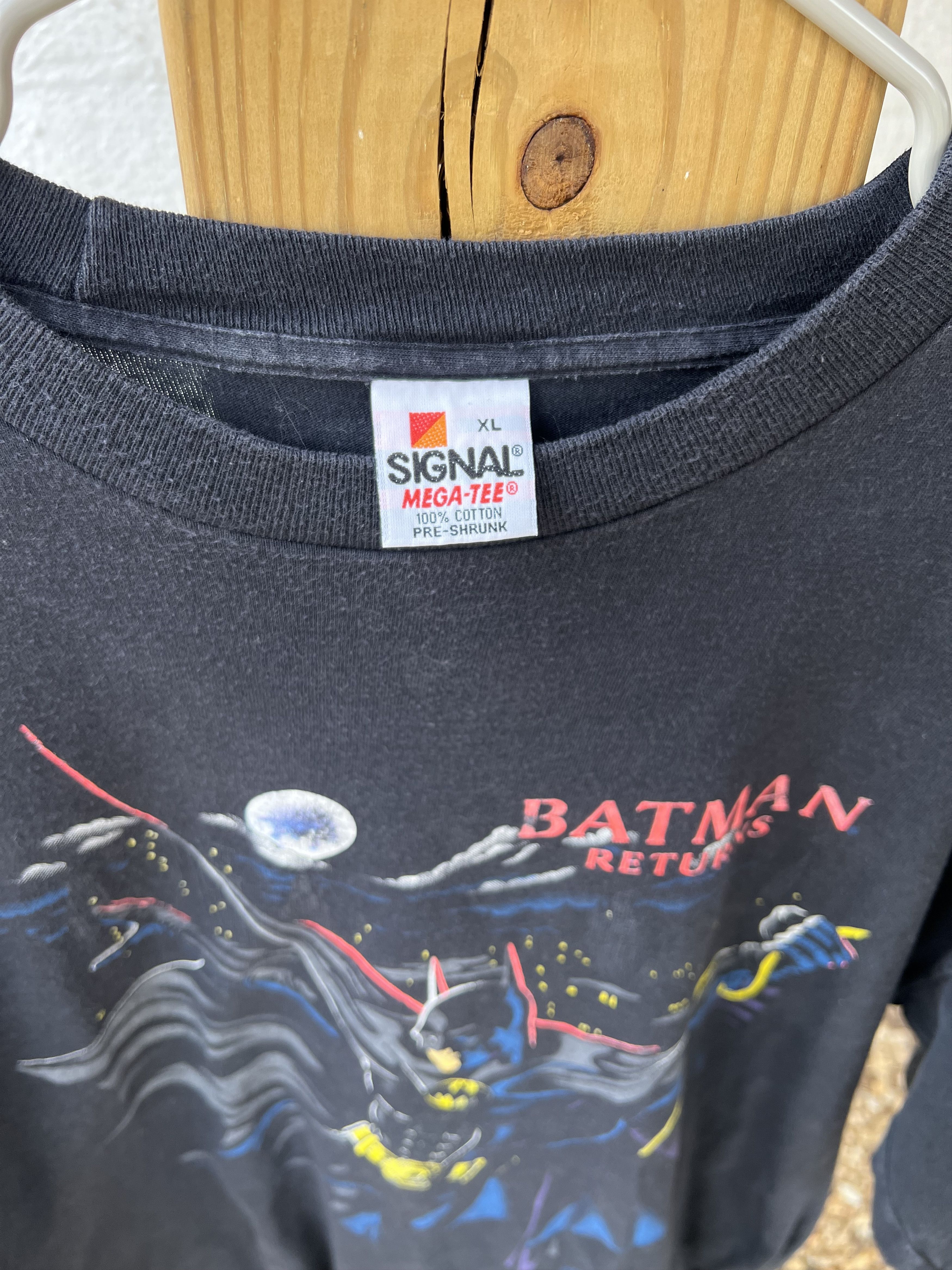 DC Comics 1991 Batman Returns Tee Tim Burton DC Comics Dark Knight Size US XL / EU 56 / 4 - 4 Thumbnail