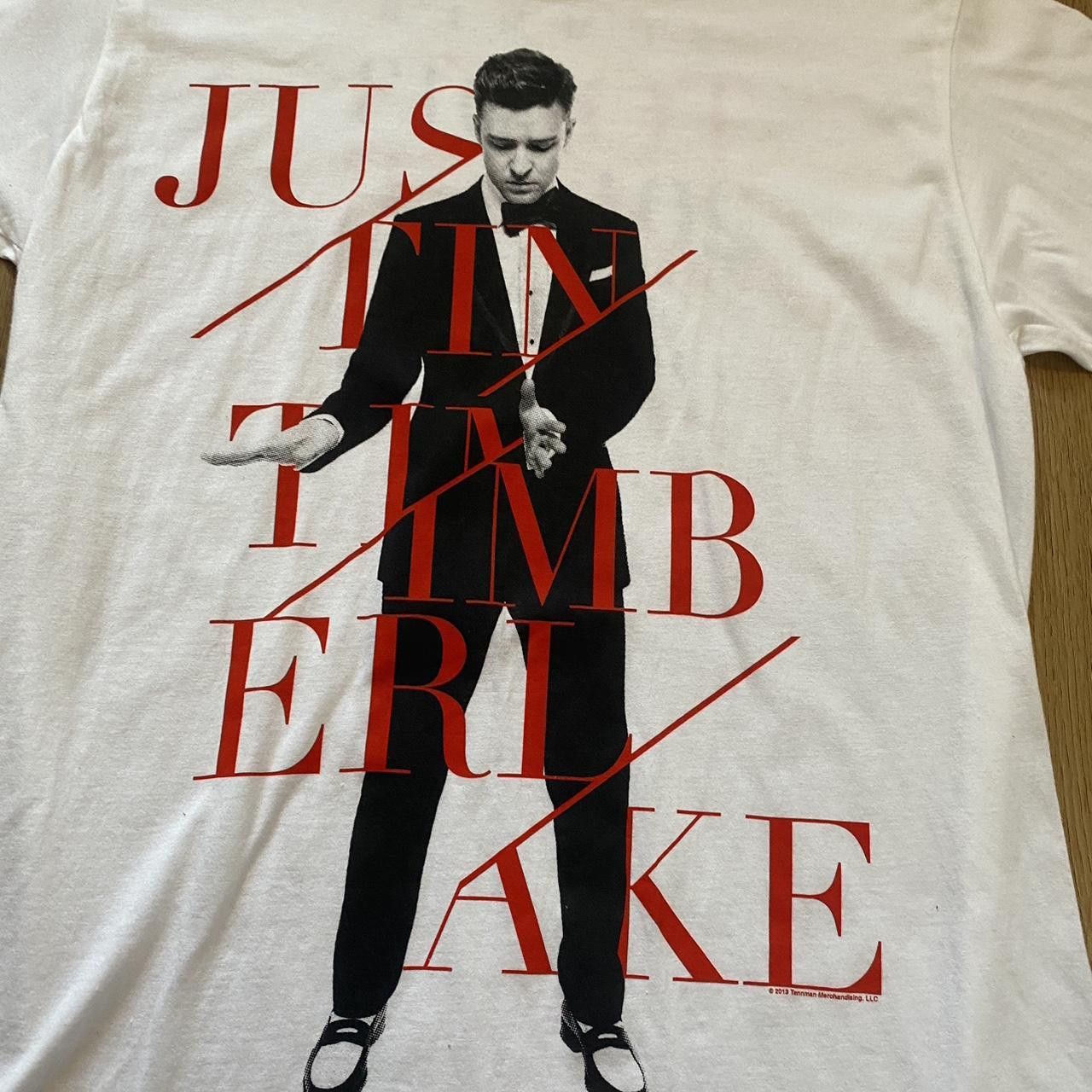 Gildan 2013 Summer Tour White and red Justin Timberlake Size US M / EU 48-50 / 2 - 3 Thumbnail