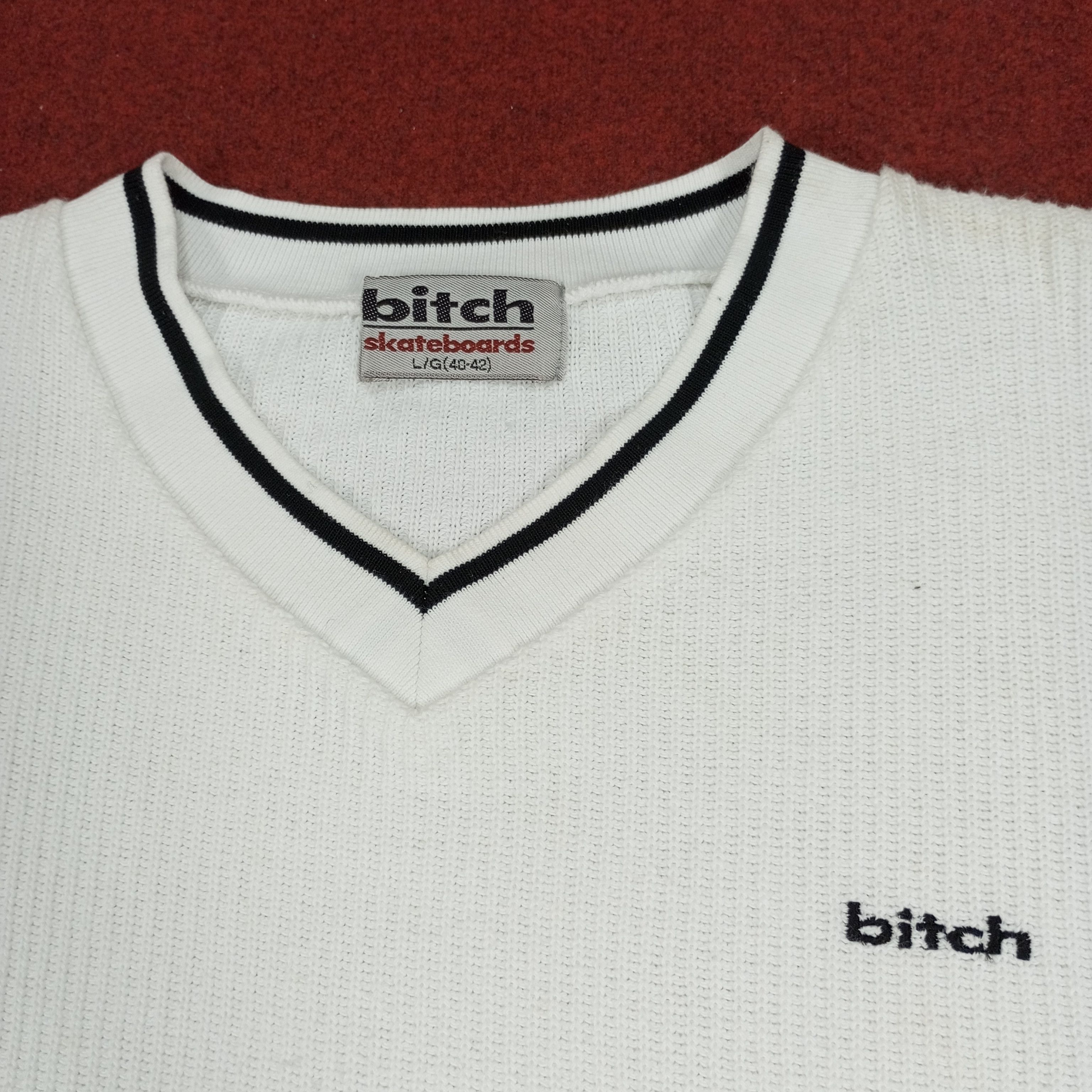 Vintage Bitch Skateboards Small Spellout Design Sweatshirt Size US L / EU 52-54 / 3 - 2 Thumbnail