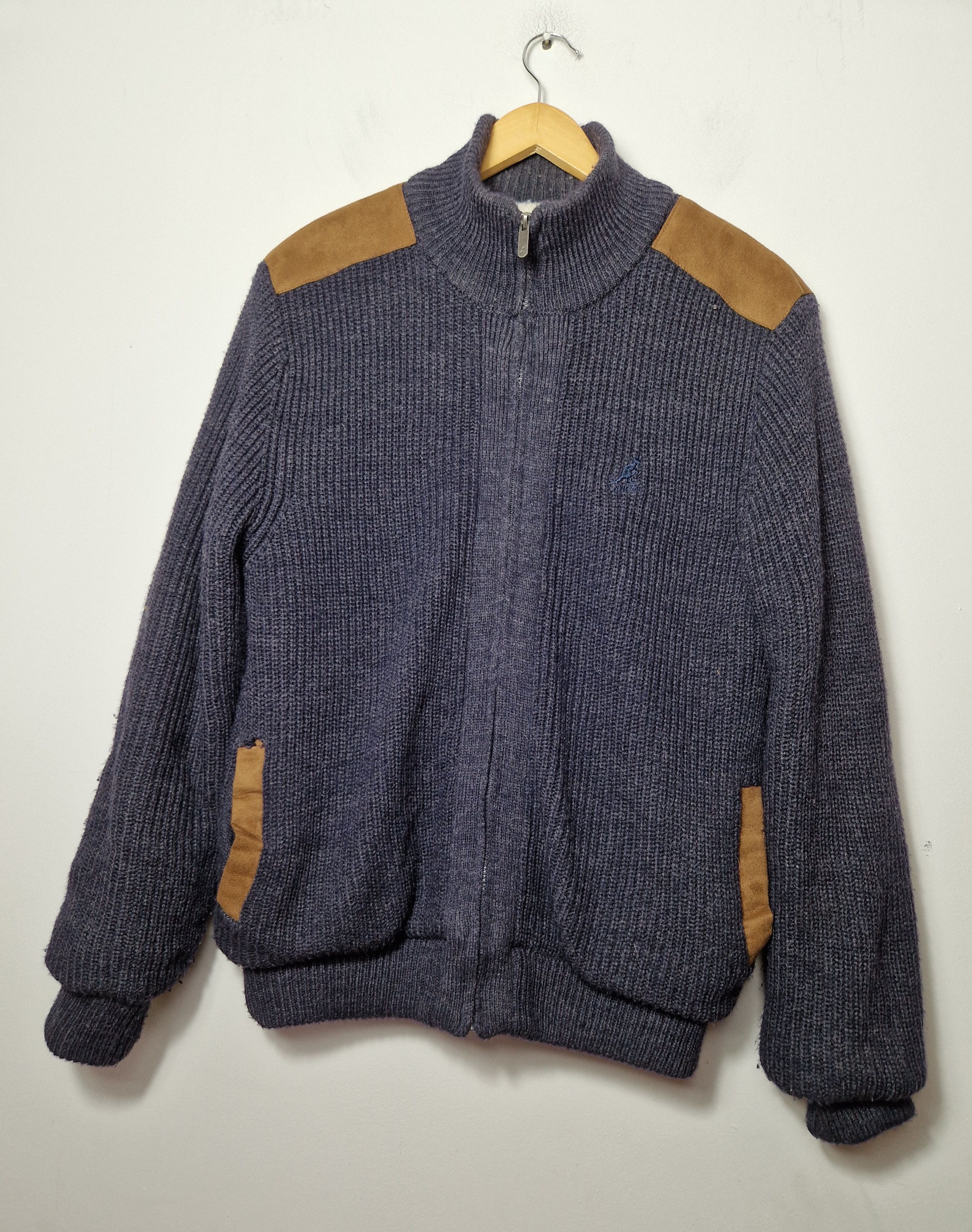 Kangol × Vintage Kangol sherpa fur y2k vintage sweatshirt Size US M / EU 48-50 / 2 - 4 Thumbnail