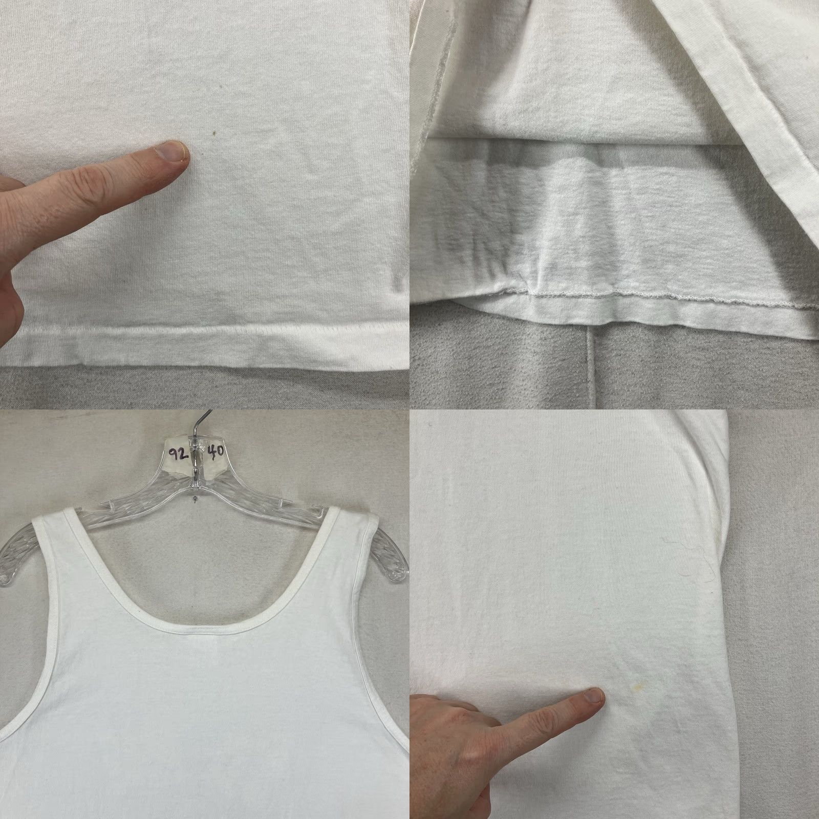 Nautica VINTAGE Tank Top Mens Large Cotton White Nautical Graphic Ship 80s 90s Beach Logo Breathable Lightweight T-Shirt Unisex Adults Size US L / EU 52-54 / 3 - 8 Thumbnail