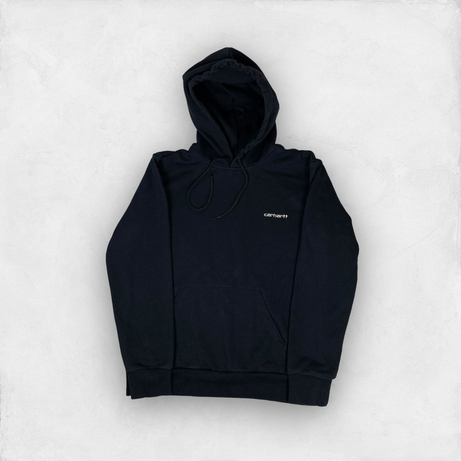 Carhartt Carhartt Men's blue Cotton Script Embroidery Sweat Hoodie M Size US M / EU 48-50 / 2 - 1 Thumbnail