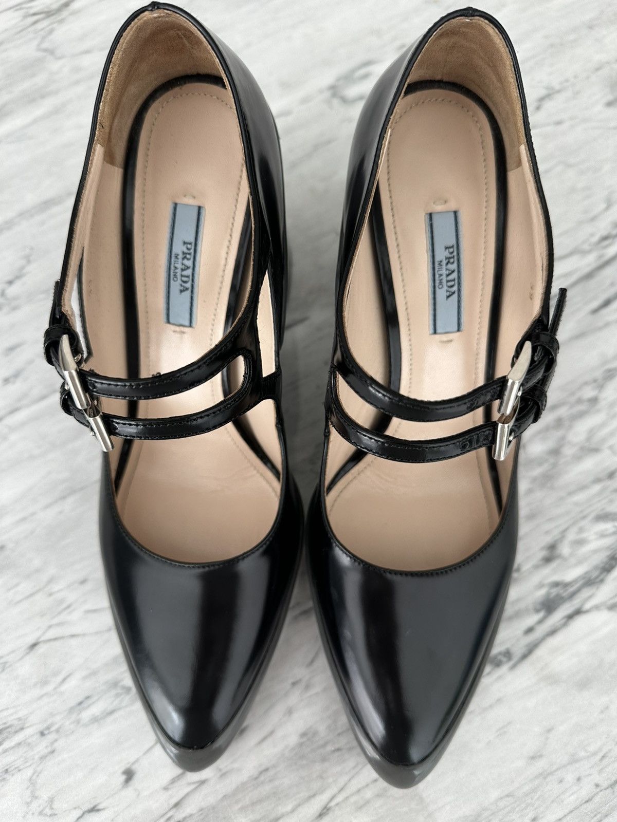 Prada Prada "Archive" 2015 Collectible Mary Jane Shoes Size US 8 / IT 38 - 7 Thumbnail