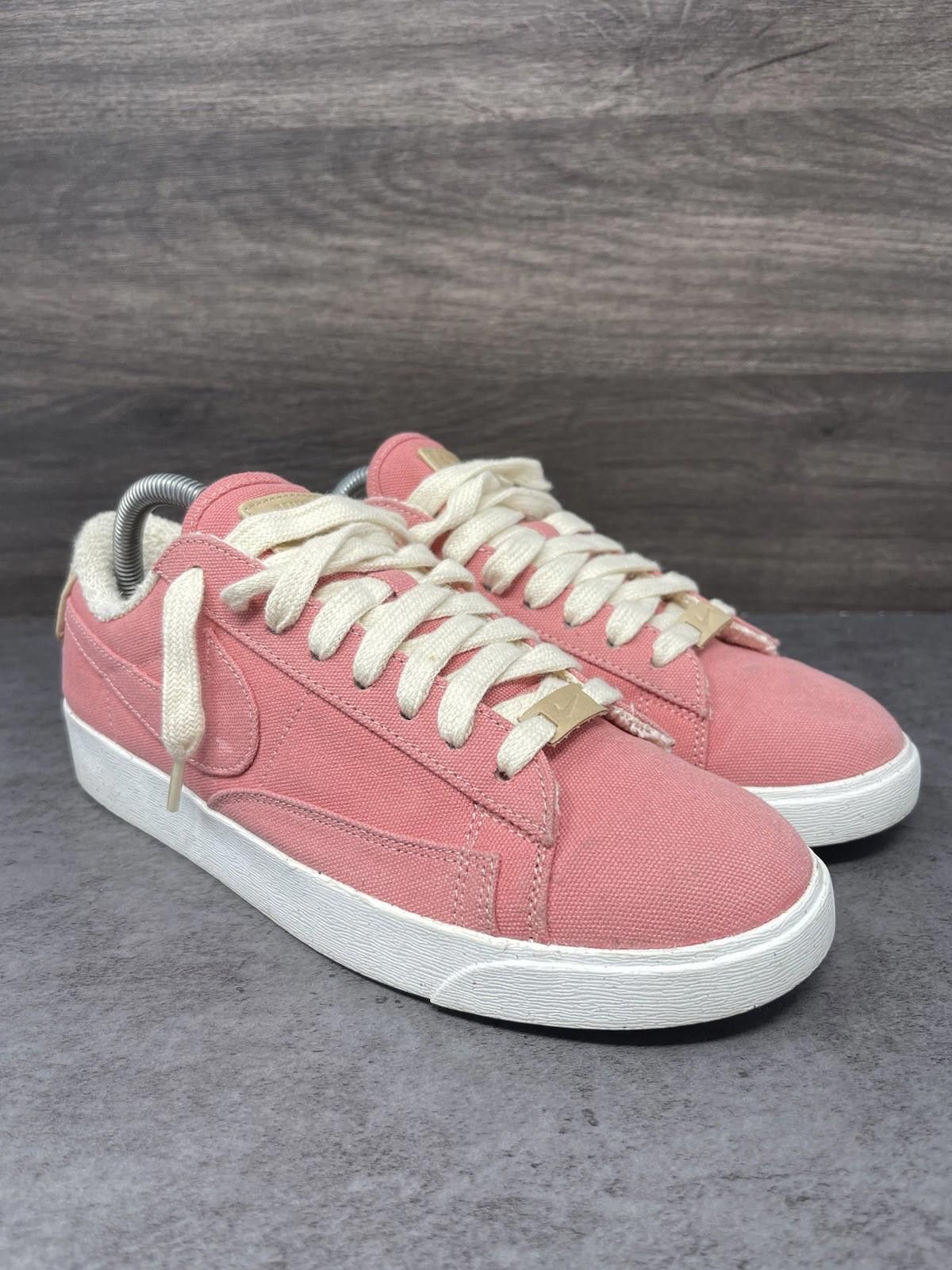 Nike Nike Blazer LX Low Sneakers Womens Size 8.5 Pink Canvas Size US 8.5 / IT 38.5 - 4 Thumbnail