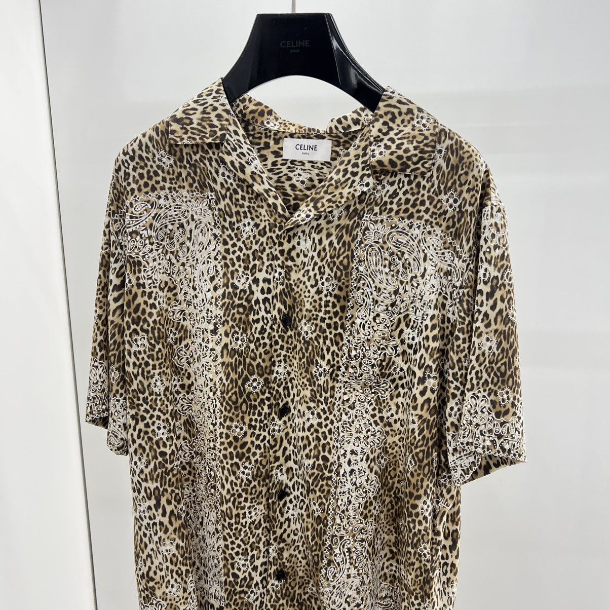 Celine × Hedi Slimane Celine Short Sleeve Shirt in Medium Size US M / EU 48-50 / 2 - 1 Thumbnail