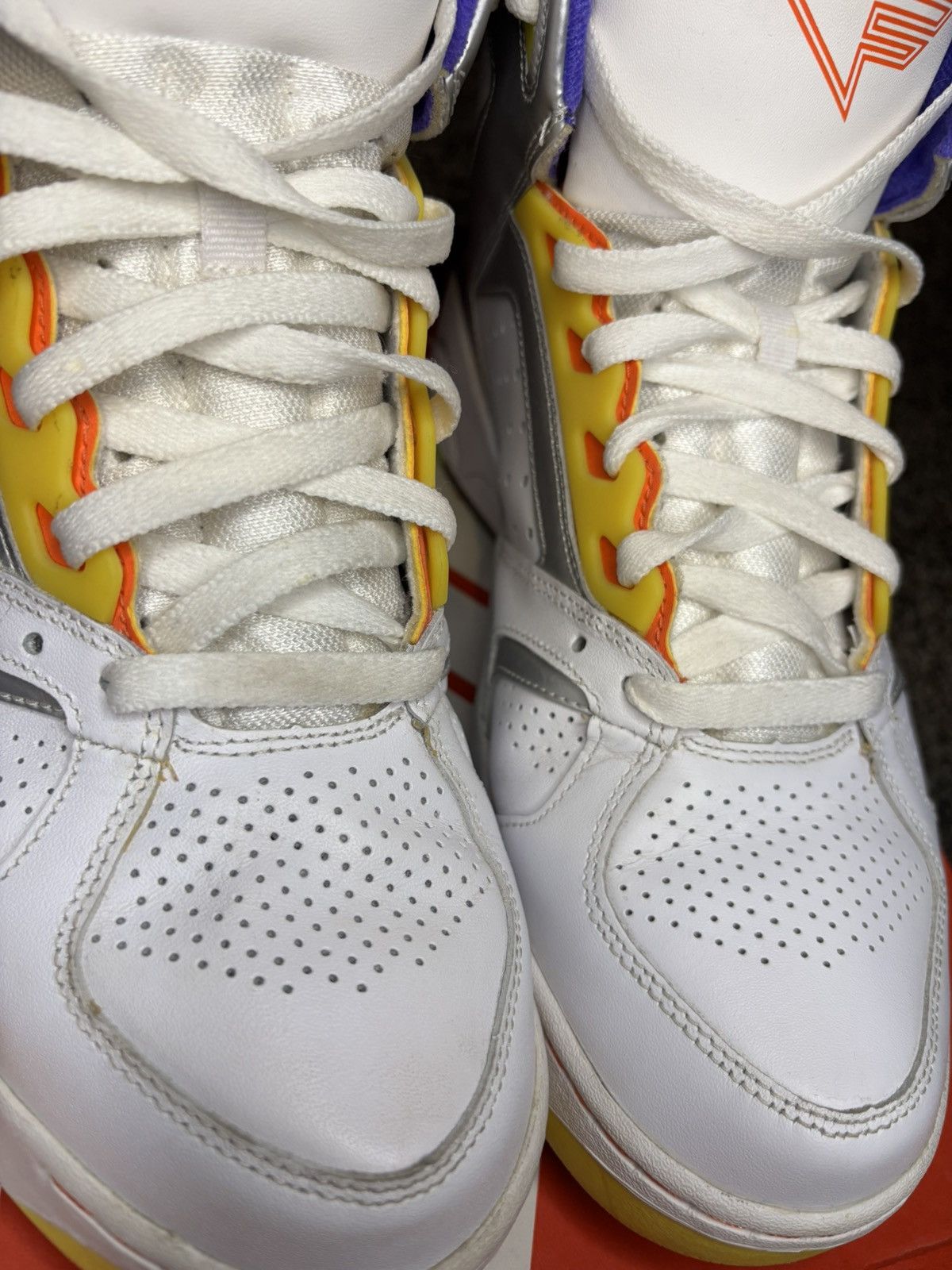 Nike Nike Air Flight Lite High ‘white’ 2k14 Size US 11 / EU 44 - 3 Thumbnail