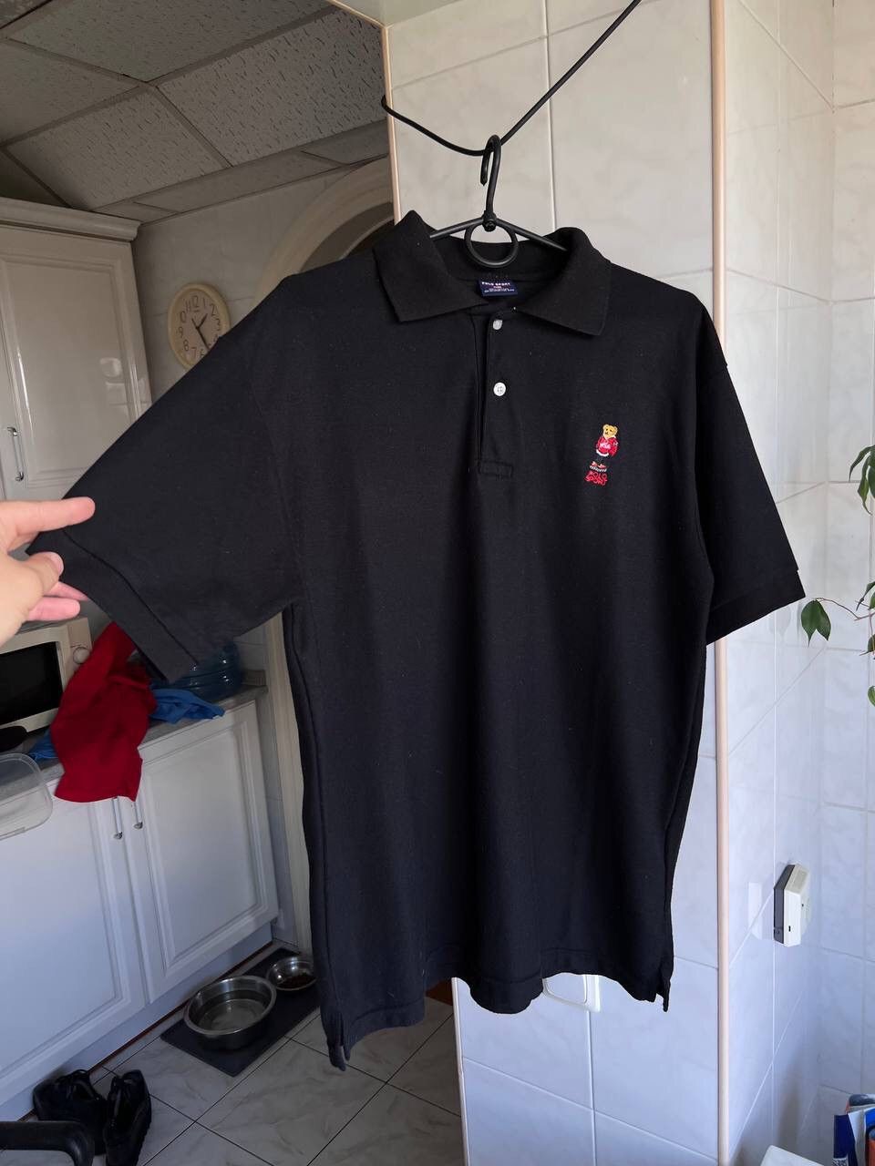 Polo Ralph Lauren × Vintage Vintage 90s Polo Ralph Lauren Sport Bear logo Button tee Size US XL / EU 56 / 4 - 6 Thumbnail