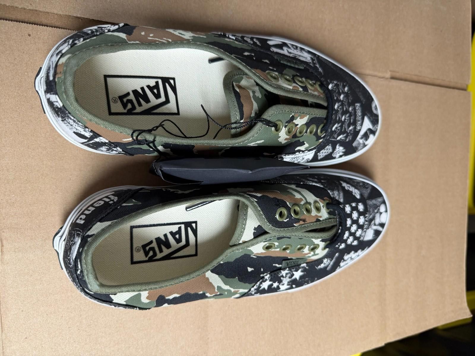Vans Size 9.5 - Vans Authentic S China Girl Summer Size US 9.5 / EU 42-43 - 5 Thumbnail