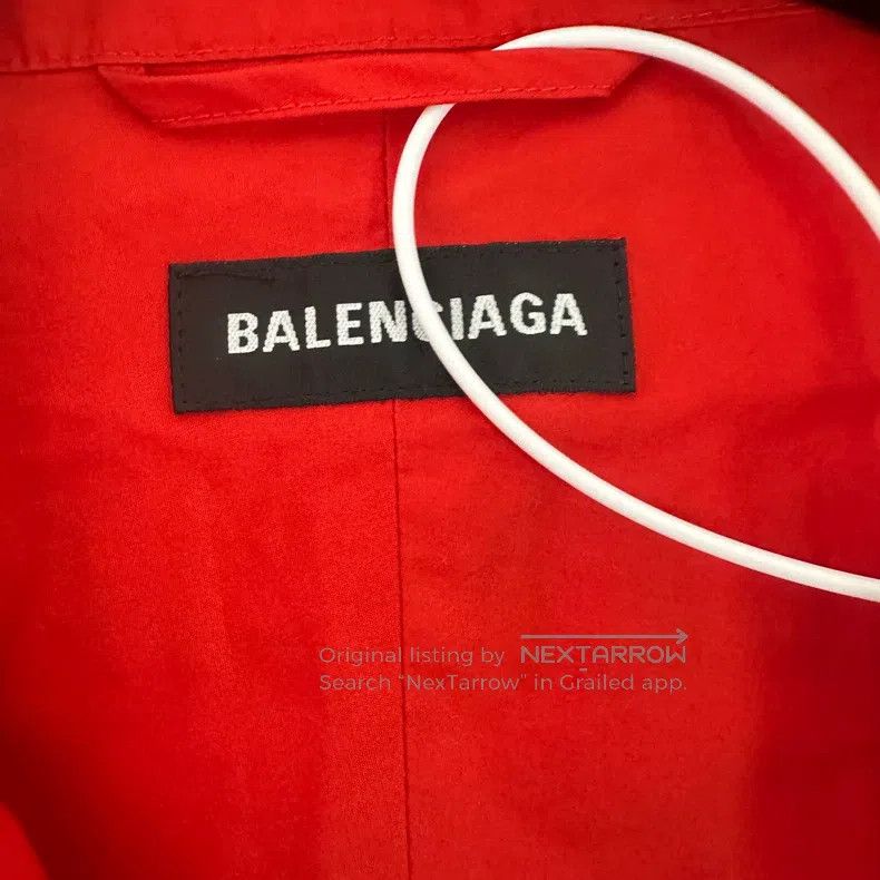 Balenciaga Balenciaga Zip-up color-block logo print jacket, men's, or Size US S / EU 44-46 / 1 - 5 Thumbnail