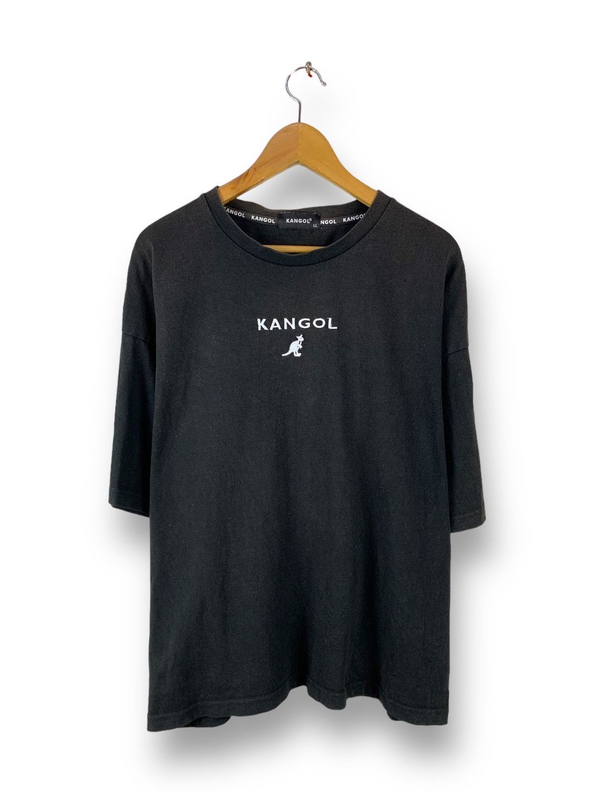Kangol Steals! Kangol Center Logo Embroided Tee Size US XL / EU 56 / 4 - 1 Thumbnail
