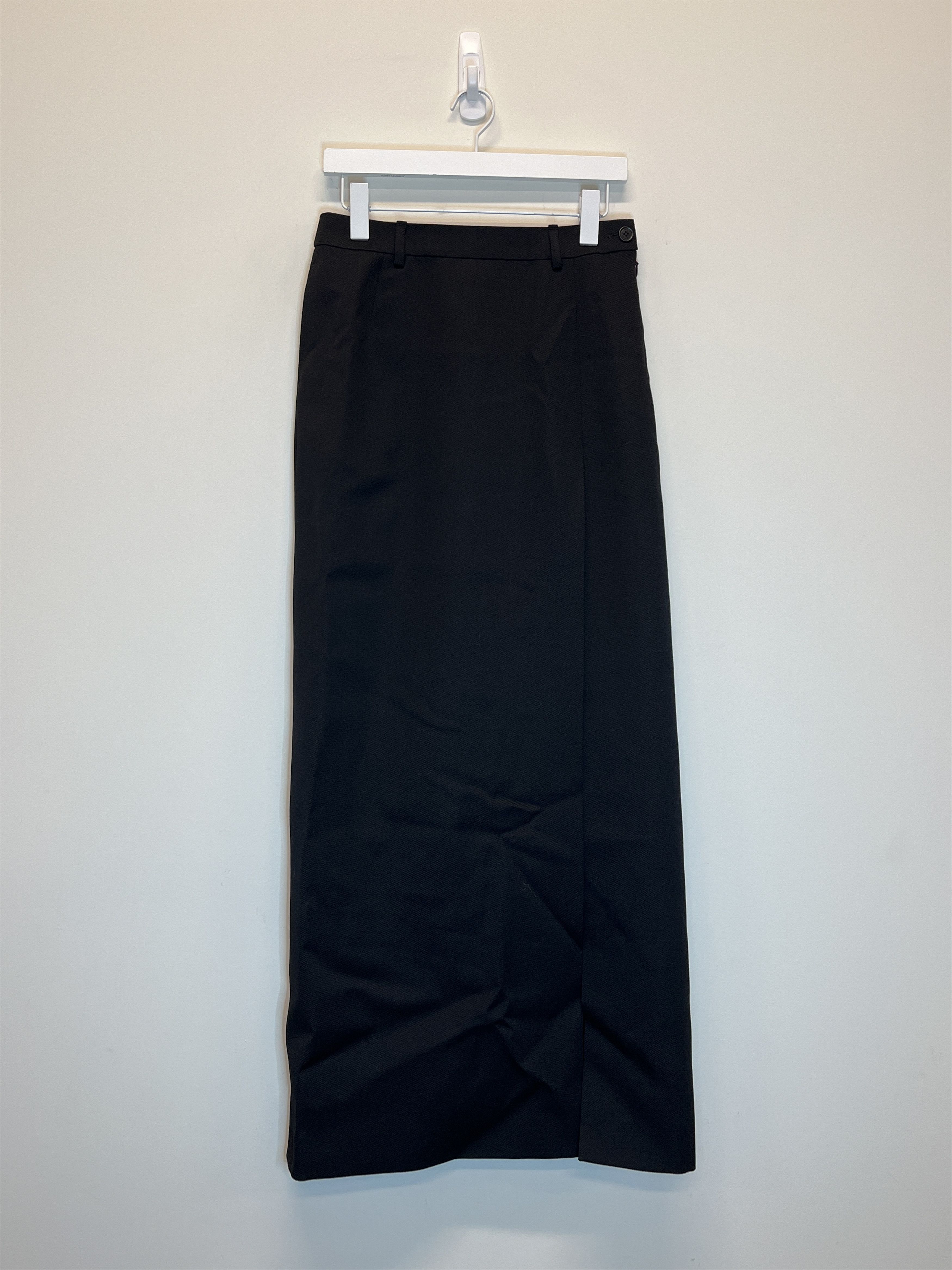 Balenciaga Garde Robe Wool Maxi Skirt | Grailed