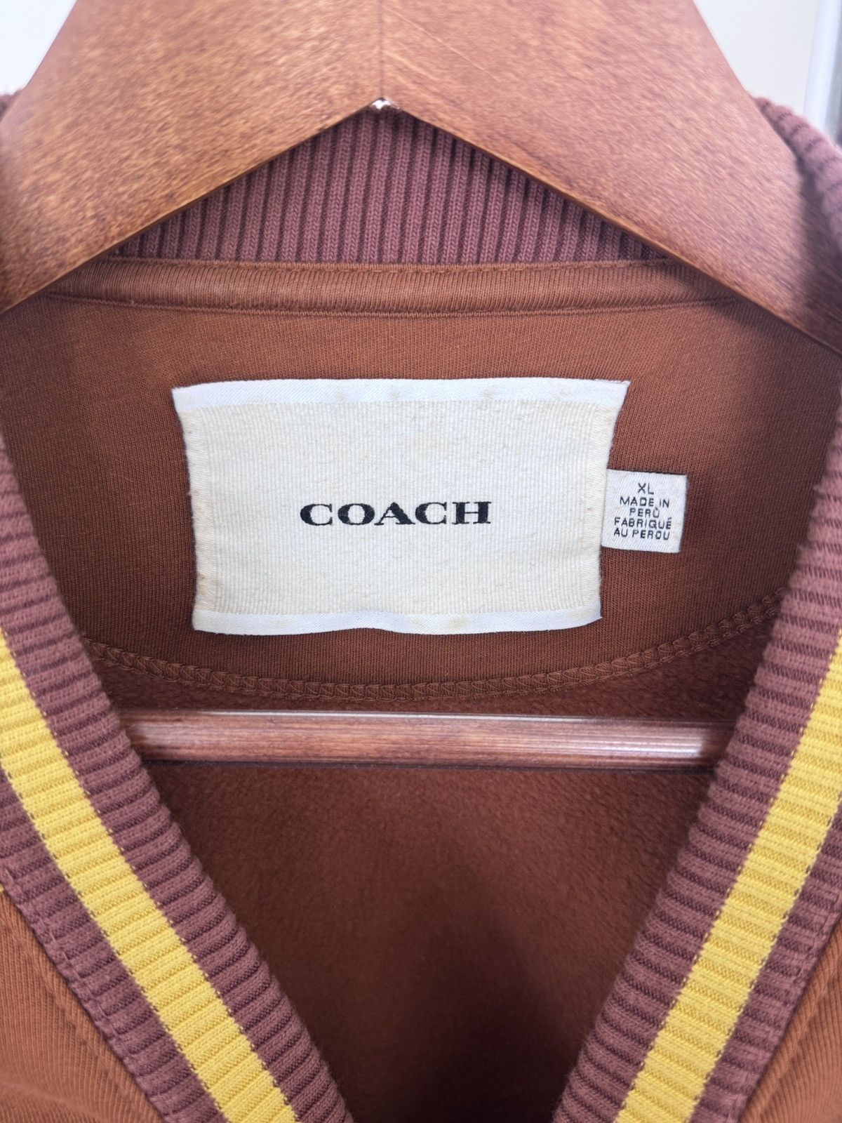 Coach Coach Retro Patch Crewneck Sweatshirt Size US XL / EU 56 / 4 - 2 Thumbnail