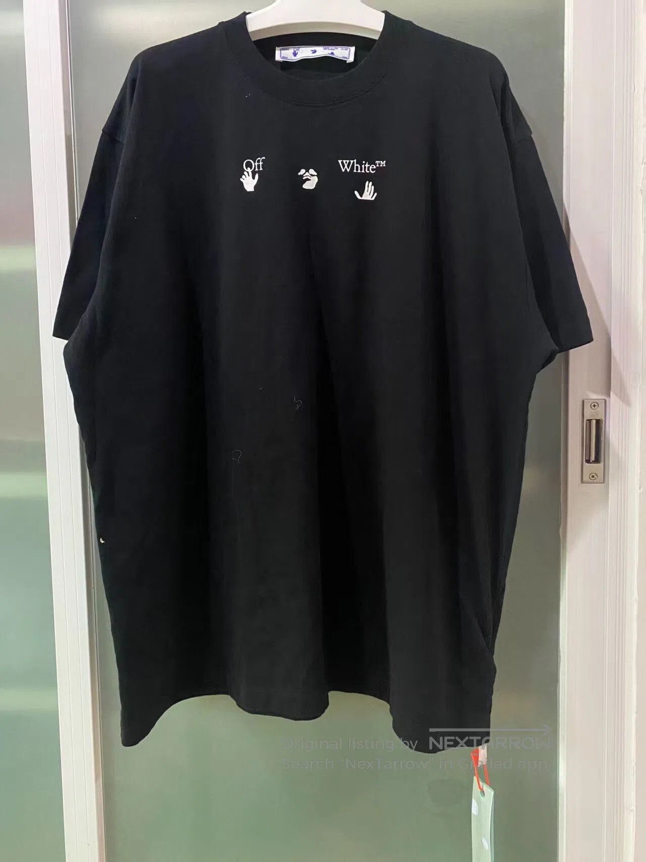 Off-White Off-White Peace Worldwide Logo T-shirt. Size US M / EU 48-50 / 2 - 1 Thumbnail