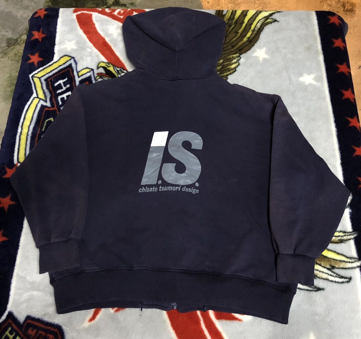 Tsumori Chisato Issey Miyake Chisato IS Hoodie Logo Sweater Size US M / EU 48-50 / 2 - 1 Thumbnail