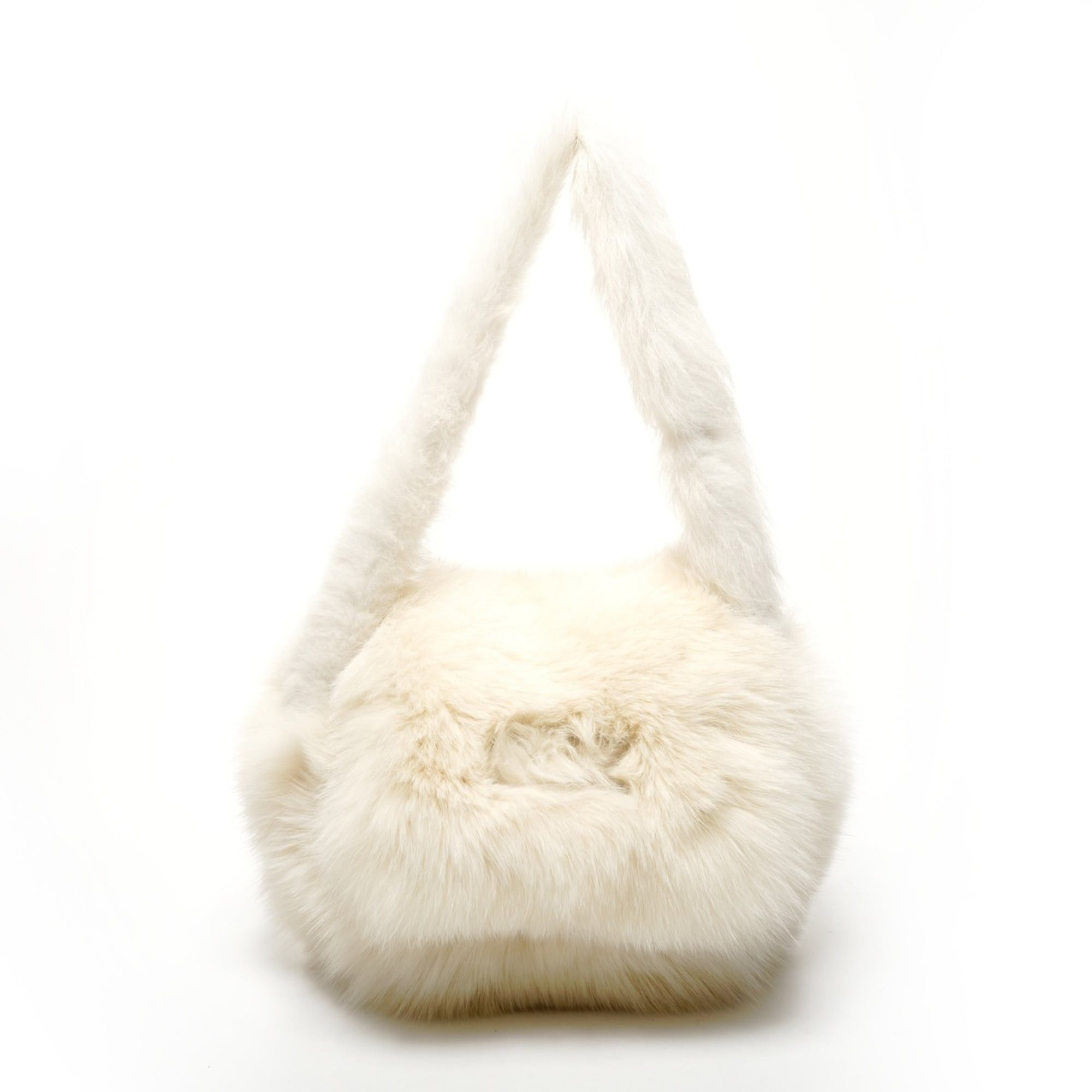 Fendi FENDI Fur Bucket One-Shoulder Shoulder Bag, Ivory, WS25860 Size ONE SIZE - 1 Thumbnail