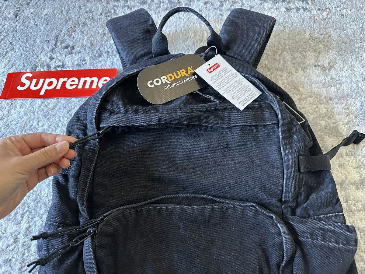 Supreme SUPREME DENIM BACKPACK FW25 Size ONE SIZE - 6 Thumbnail