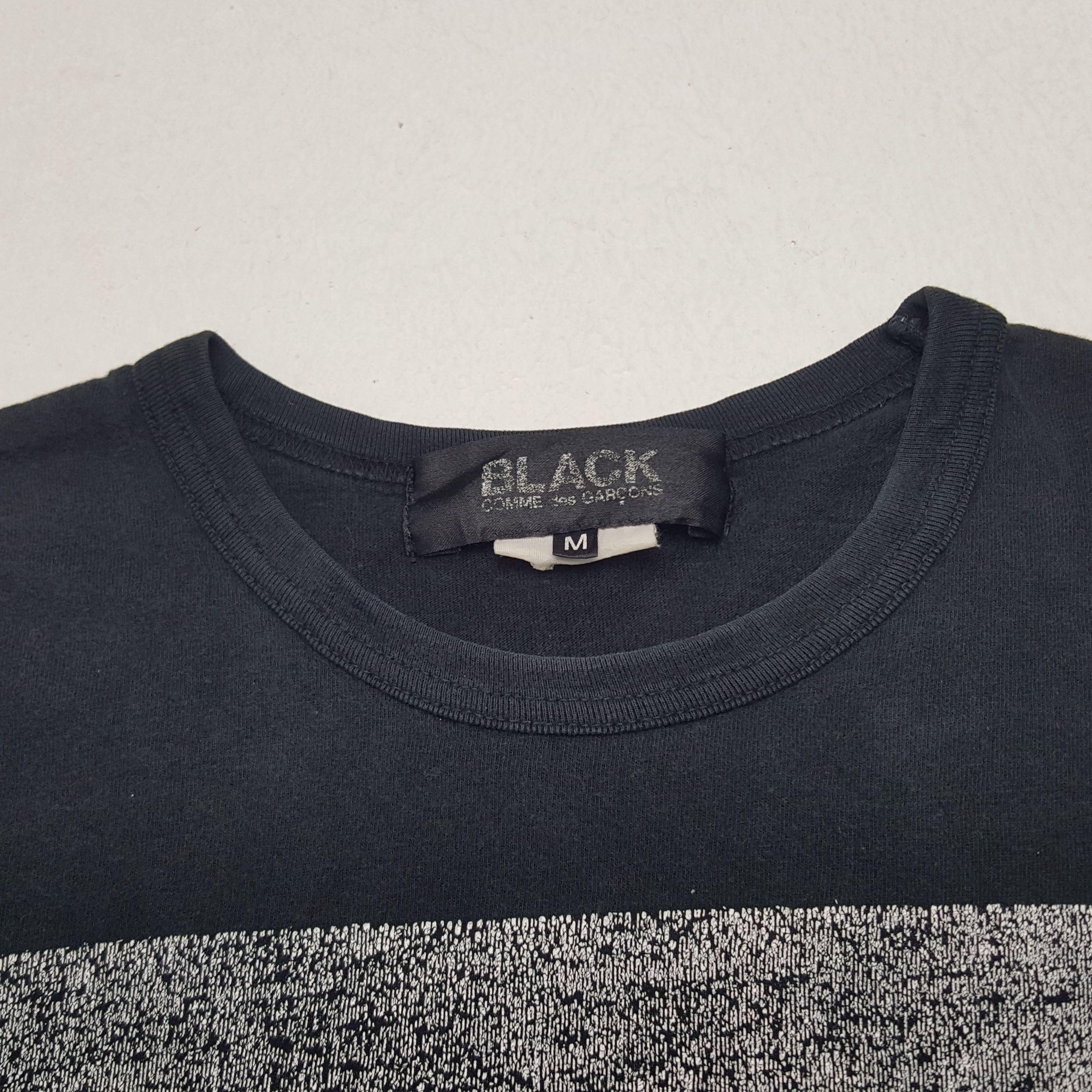 Comme des Garcons Black × Japanese Brand × Vintage Vintage Black Comme des Garçons Japanese Tshirt Size US M / EU 48-50 / 2 - 4 Thumbnail