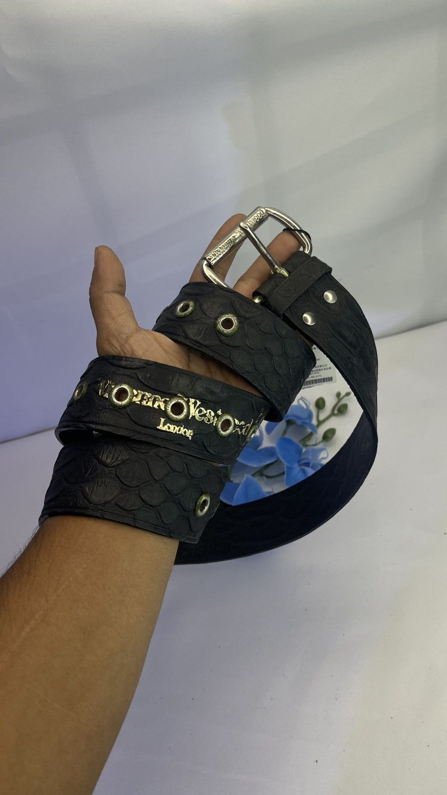Vivienne Westwood ガンメタブラック ベルト Men's Vivienne Westwood Belts | Grailed
