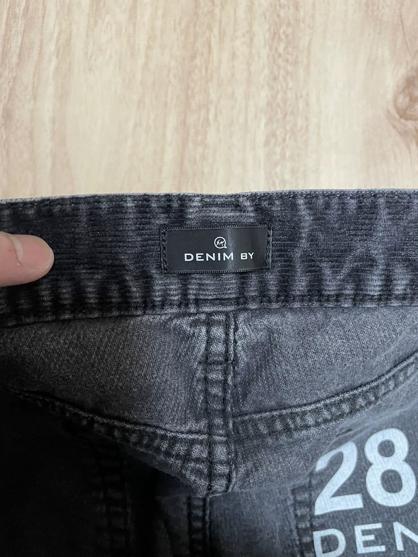 Vanquish VANQUISH & FRAGMENT Washed Cord Lightning Distressed Pants Size US 28 / EU 44 - 7 Thumbnail