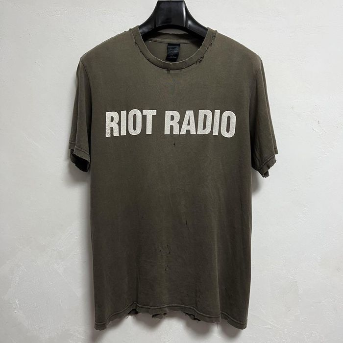 Number (N)ine SS05 Riot radio tee | Grailed