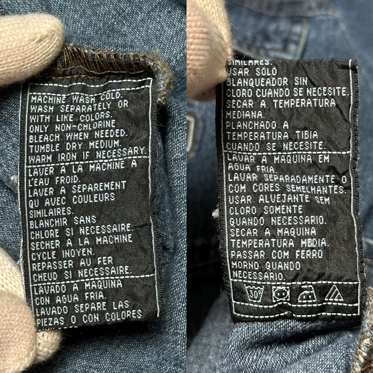 Vintage Vintage Harley Davidson Denim Button Shirt Size US XL / EU 56 / 4 - 8 Thumbnail