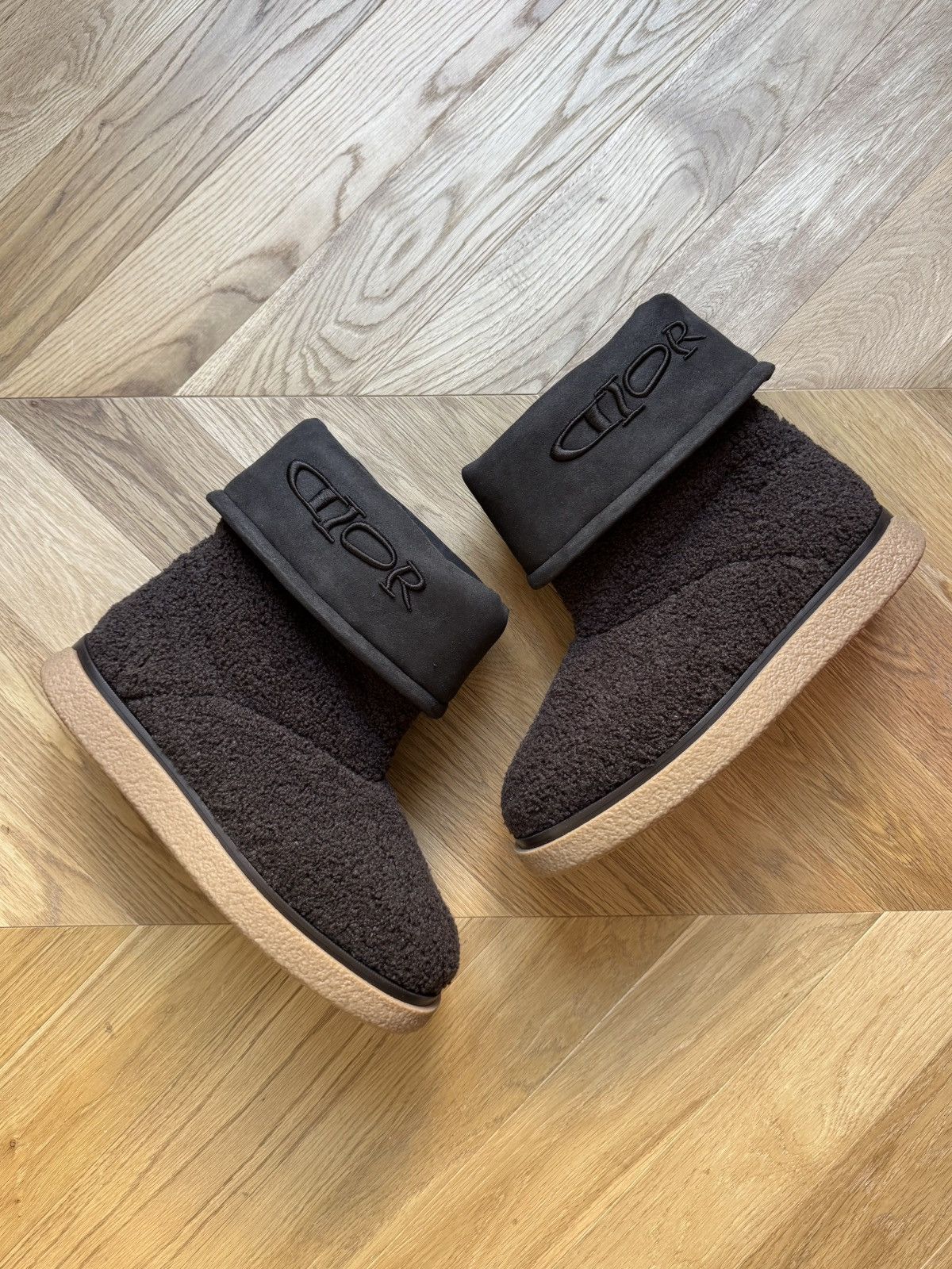 Dior UNRELEASED Dior Uggs boots 1/1 sample Lewis Hamilton collab Size US 11 / EU 44 - 1 Thumbnail