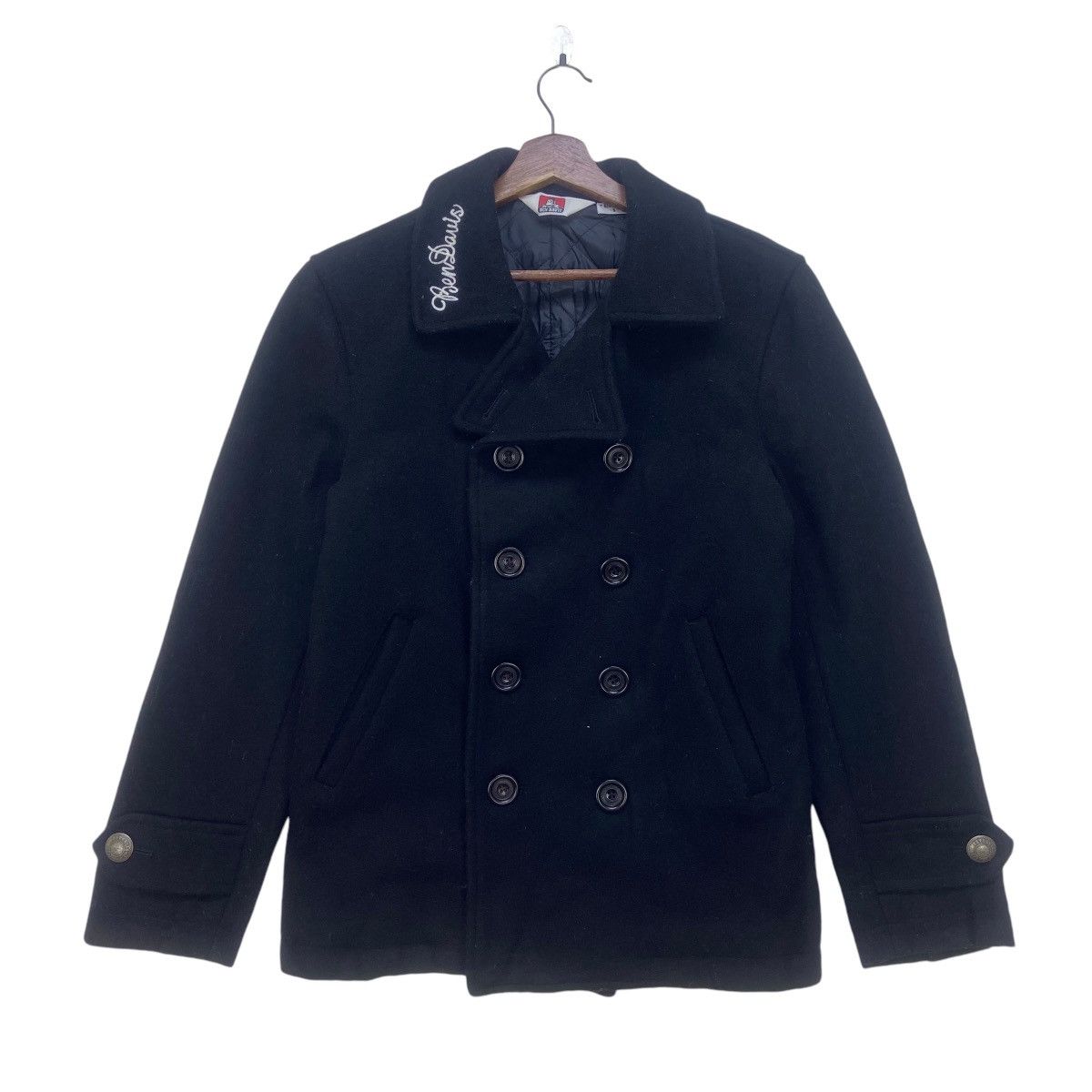 Ben Davis Vintage Ben Davis Wool Double Breasted Pea Coat Size US XS / EU 42 / 0 - 1 Thumbnail