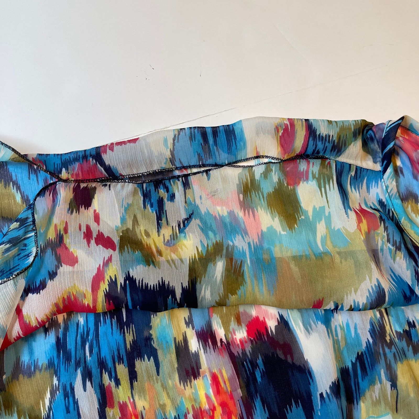 Vintage Havana Vintage Havana Sheer Floral Rayon Blouse, M Size M / US 6-8 / IT 42-44 - 7 Thumbnail