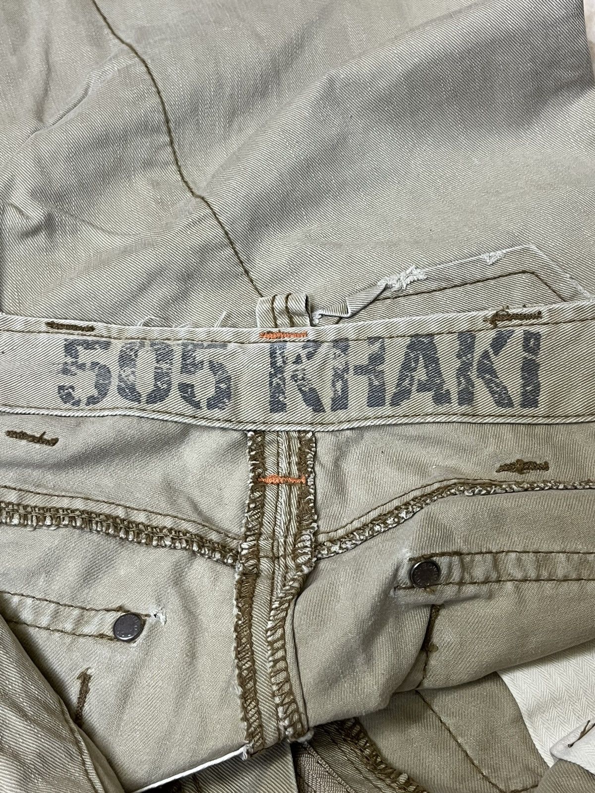 Edwin SICK🔥EDWIN TYPE 505 KHAKI FLARE TACTICAL PANT Size US 34 / EU 50 - 16 Thumbnail