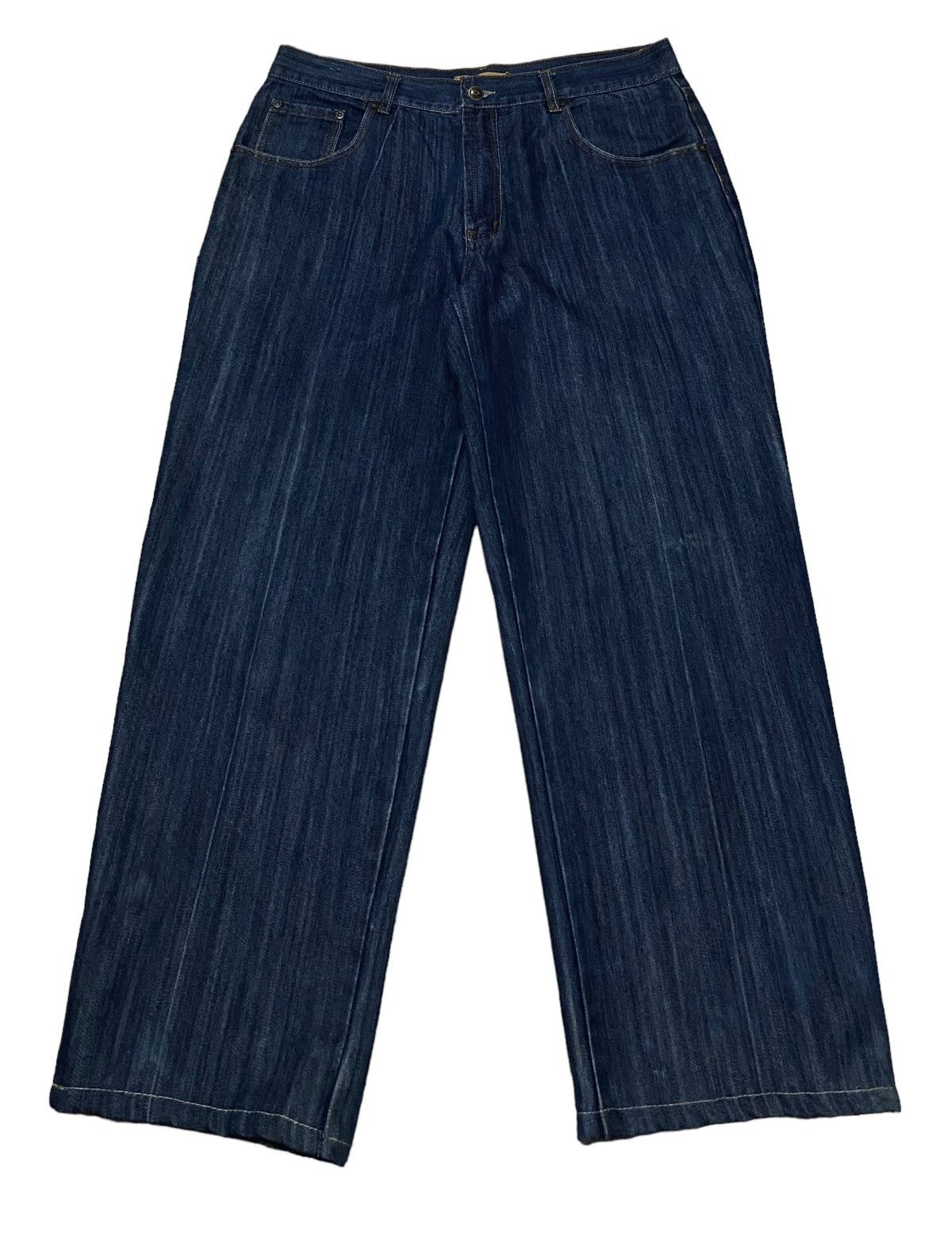 14th Addiction × Japanese Brand × Vintage Rare Design Vintage Japanese Brand Pace Steed Jeans 1990s Size US 35 - 2 Thumbnail