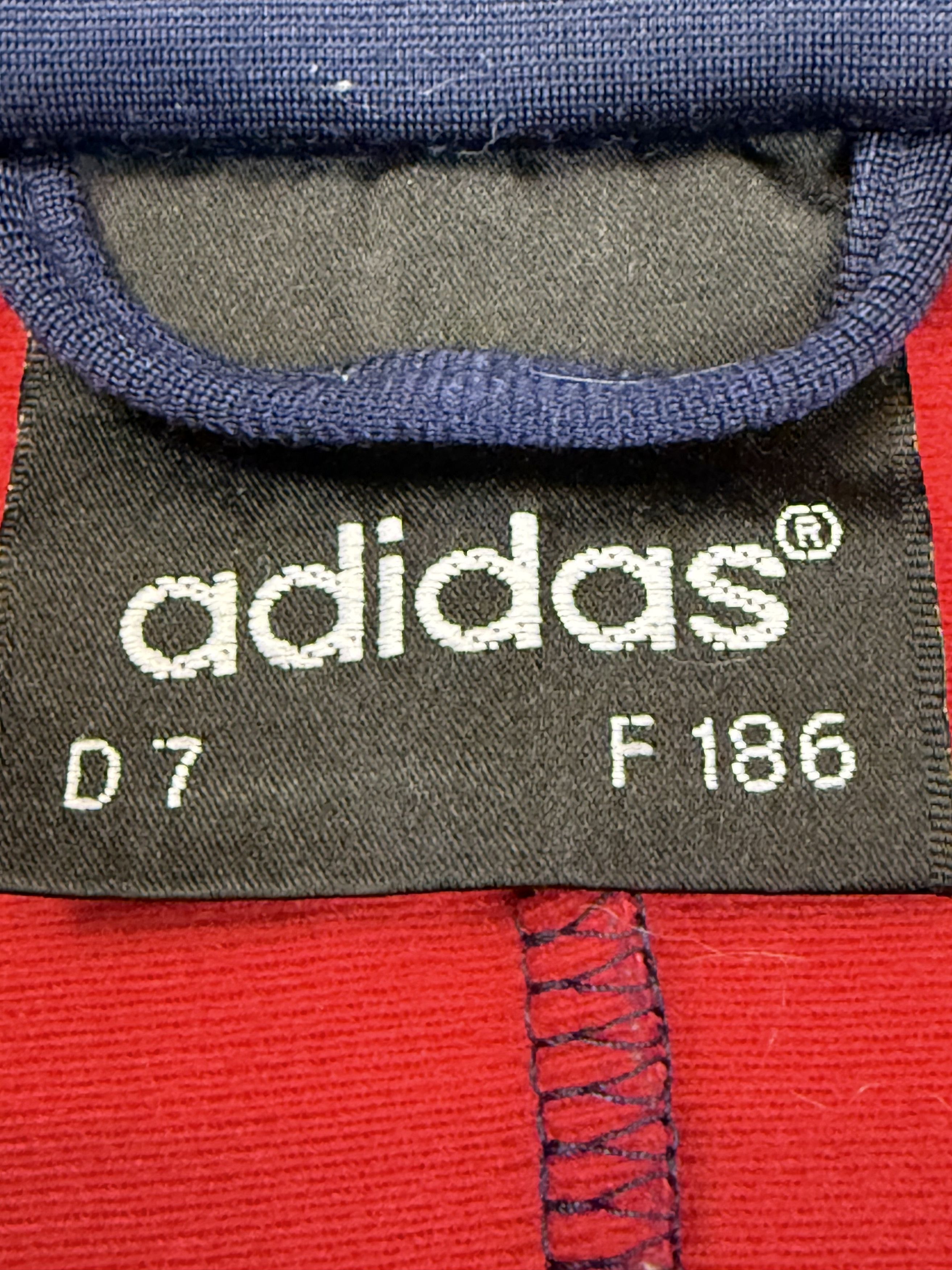 Adidas 90s Adidas Track Jacket Stripes Size L Size US L / EU 52-54 / 3 - 6 Thumbnail