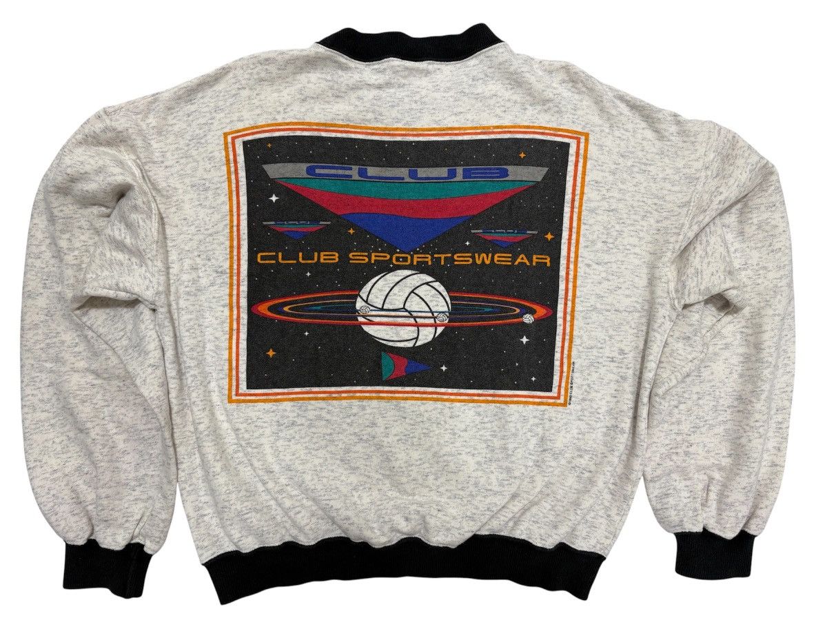 Japanese Brand Rare Vintage club sportwear sweatshirt copyright 1993 Size US L / EU 52-54 / 3 - 1 Thumbnail